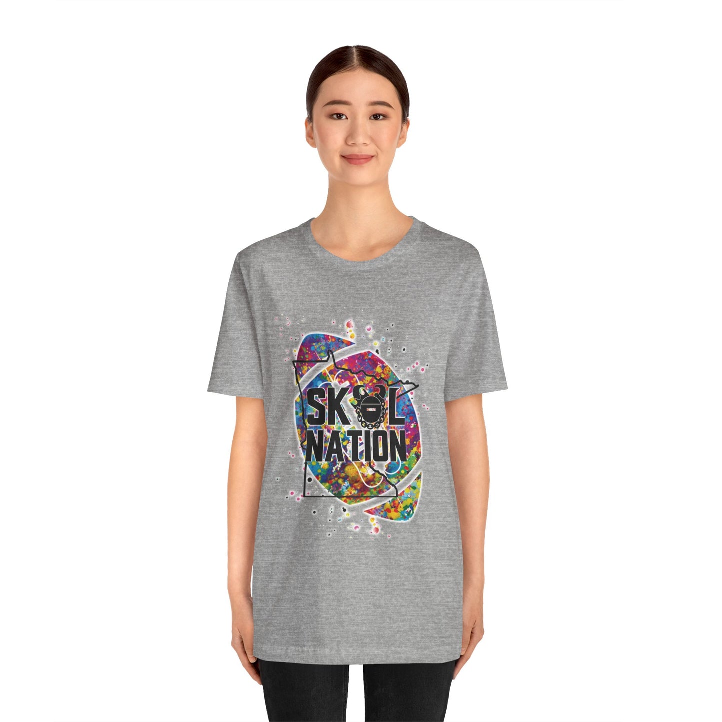Unisex Jersey Short Sleeve Tee - MN Nation (Color Blast)