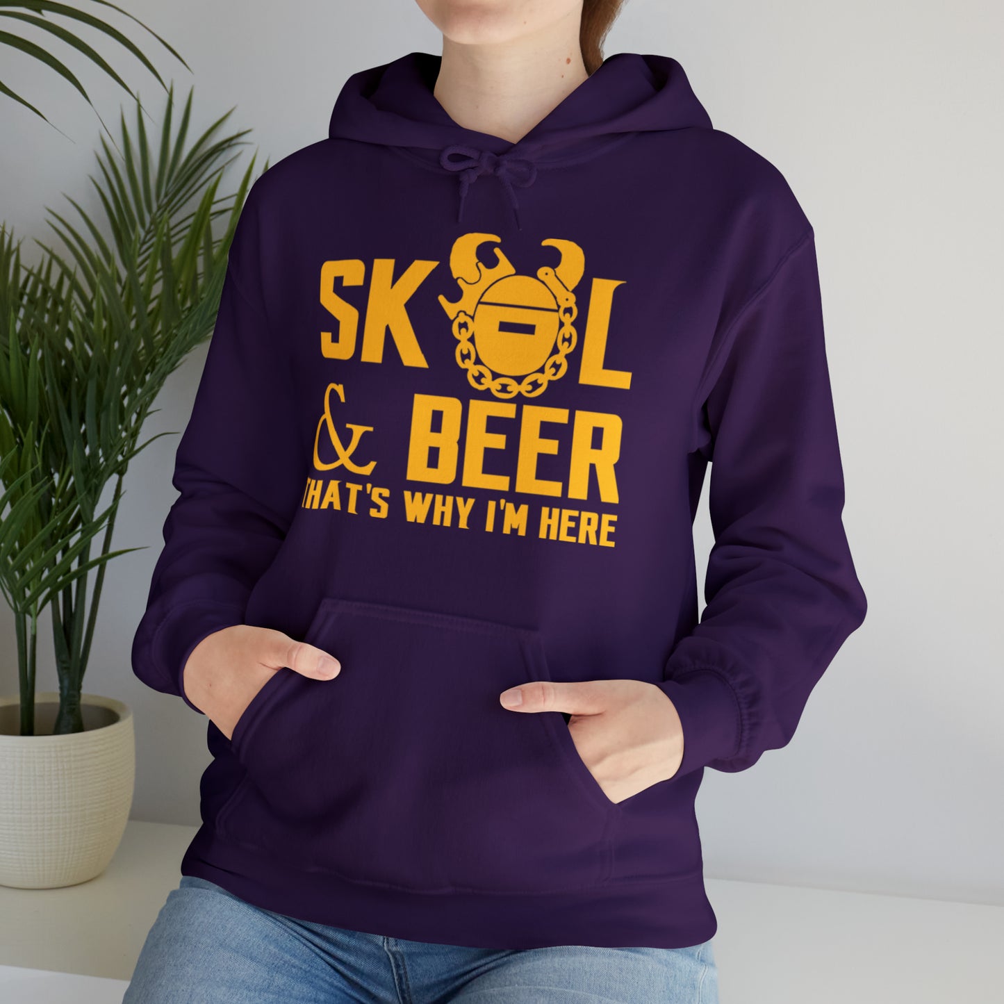 Unisex Heavy Blend™ Hoodie - & BEER