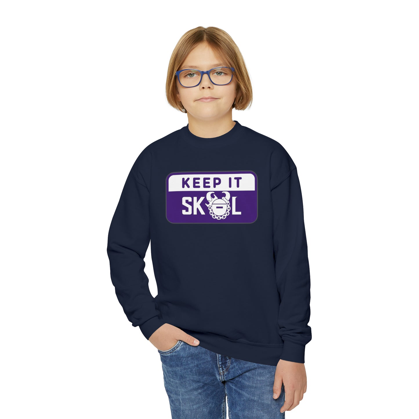 Youth Crewneck - Keep it Simple (Framed)