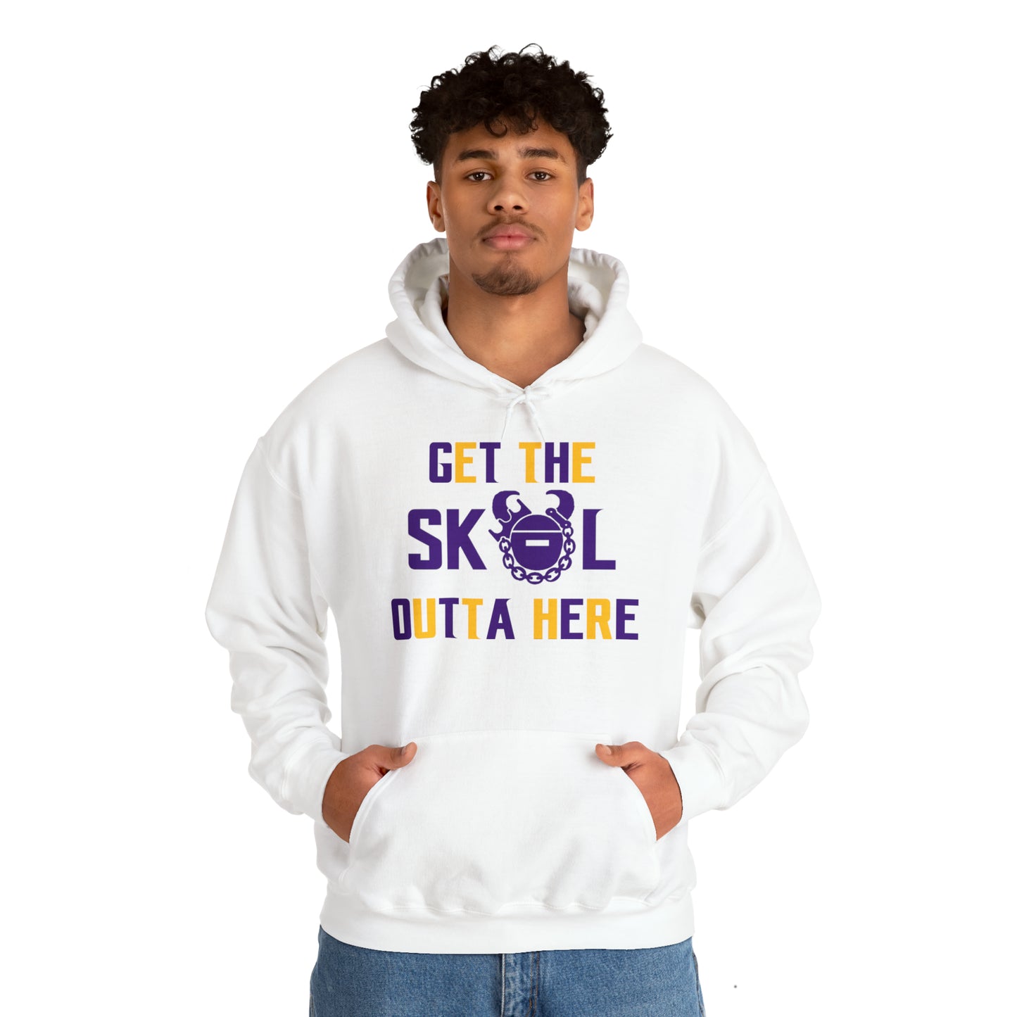 Unisex Heavy Blend™ Hoodie - Get OUTTA Here