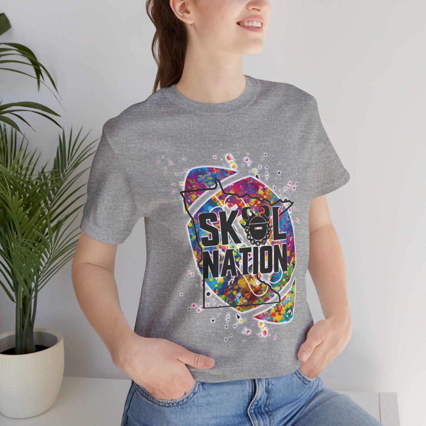 Unisex Jersey Short Sleeve Tee - MN Nation (Color Blast)
