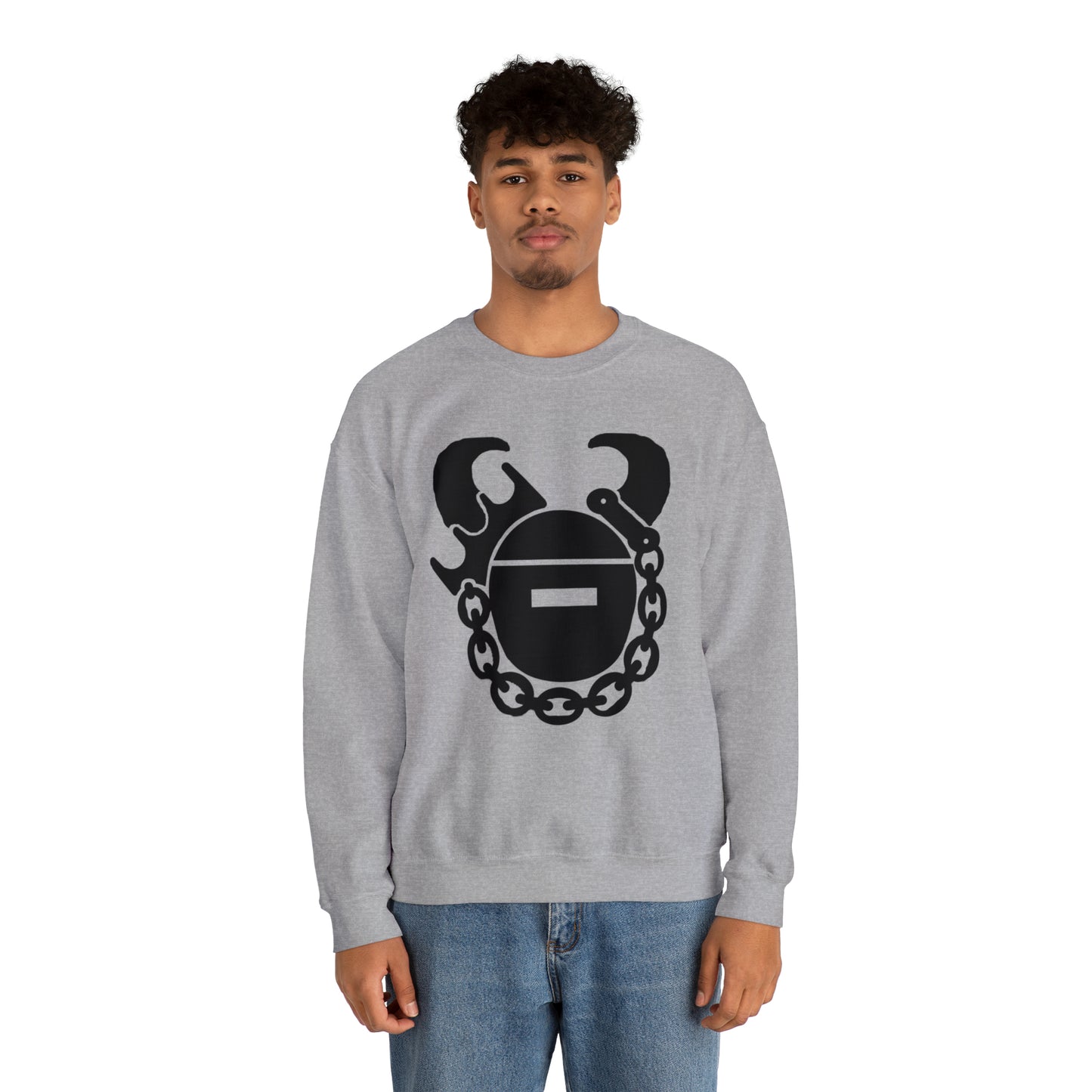 Unisex Heavy Blend™ Crewneck - Game Day Helmet