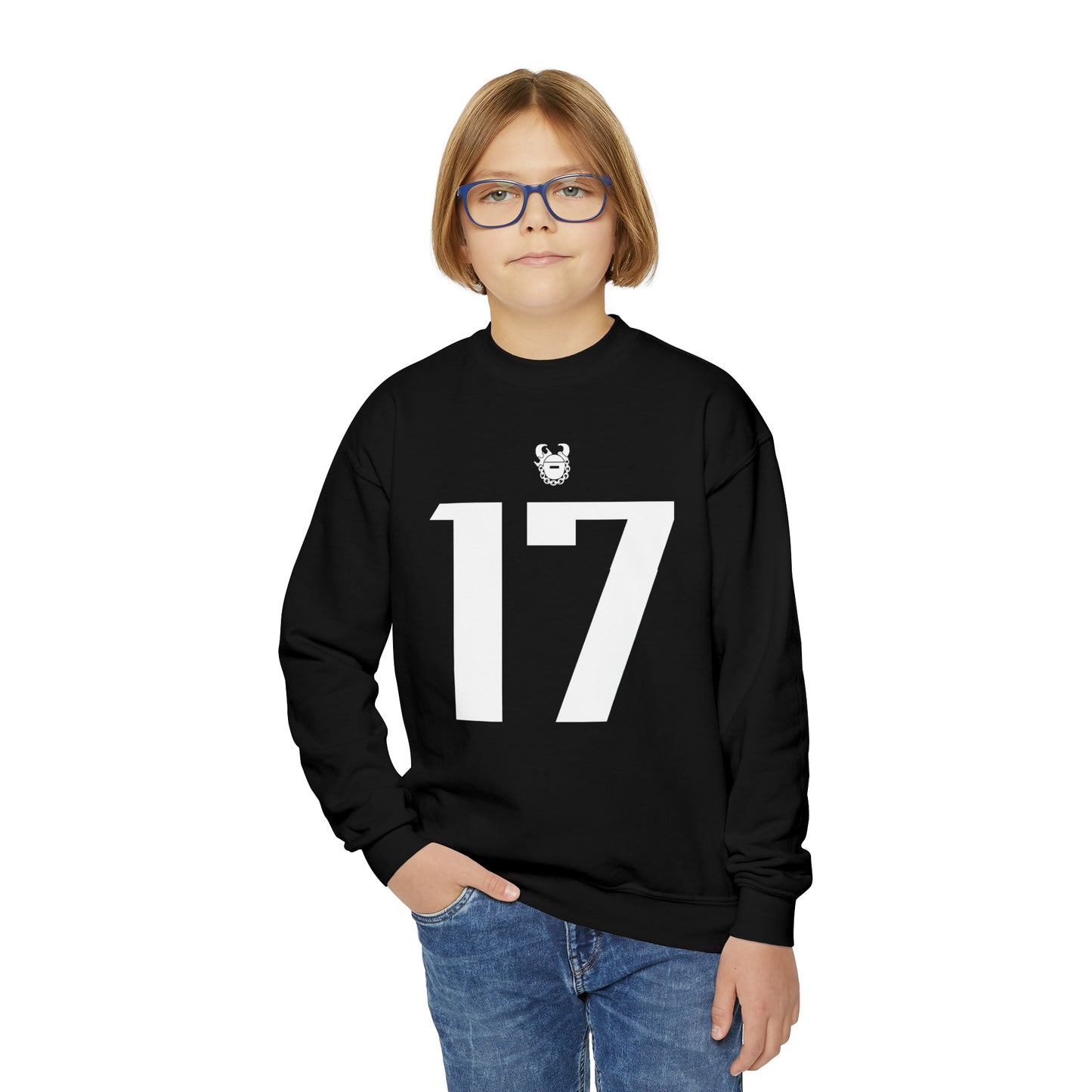 Youth Crewneck - Jersey #17