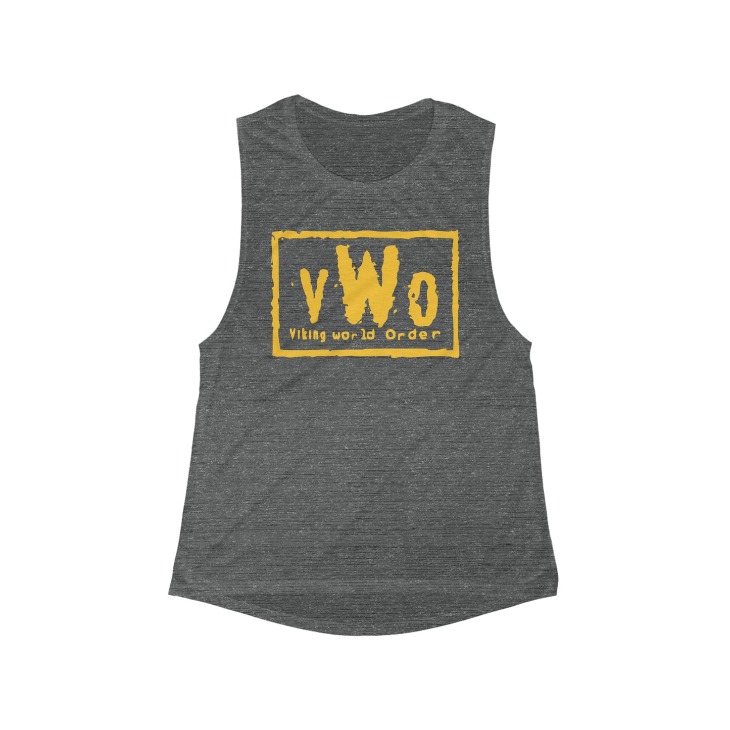 Women's Flowy Scoop Muscle Tank - VWO (Framed)