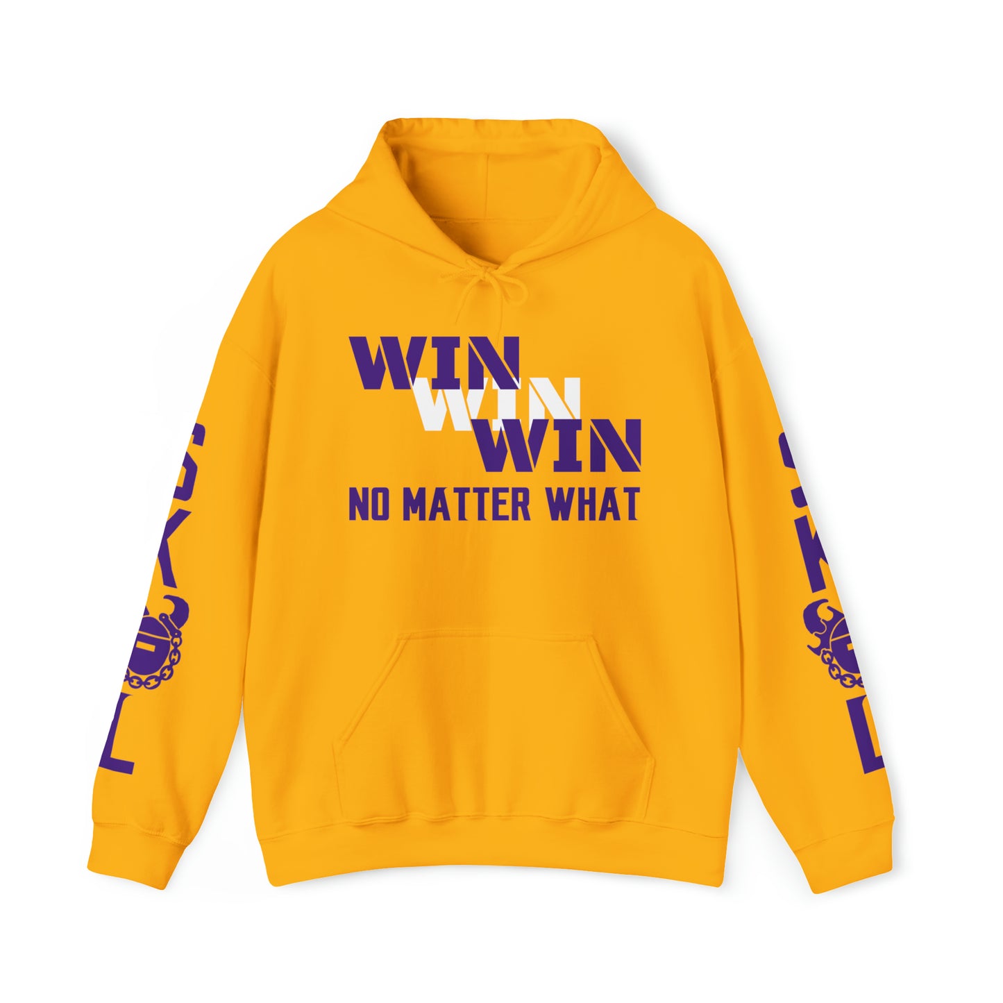 Unisex Heavy Blend™ Hooded Sweatshirt - No Matter What + Original (Sleeves)