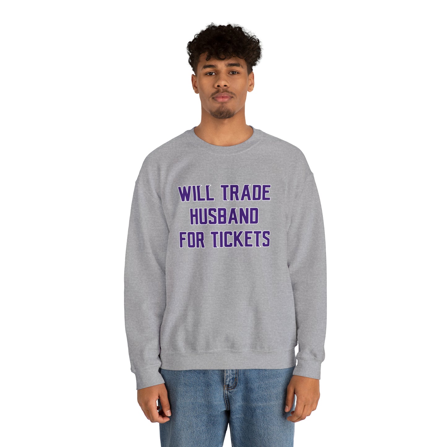 Unisex Heavy Blend™ Crewneck - Husband for Tickets