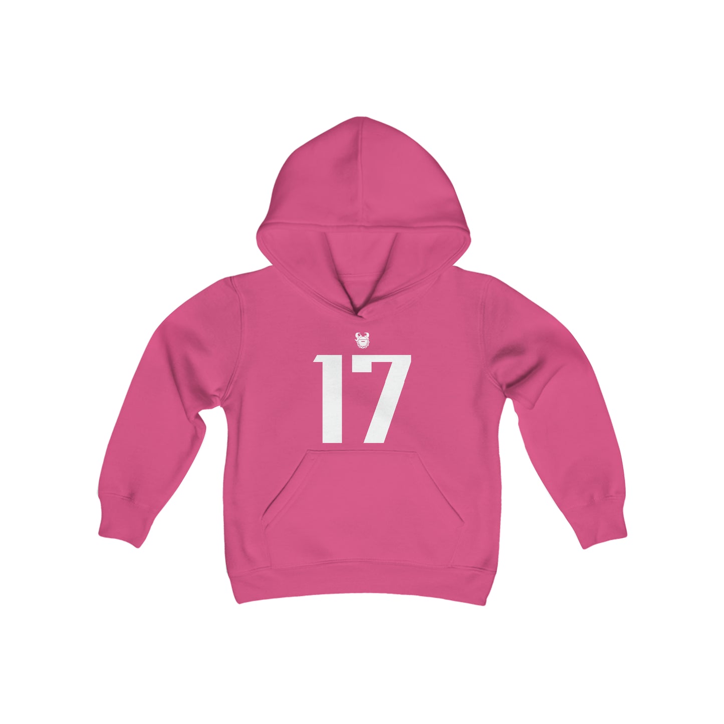 Youth Heavy Blend Hoodie - Jersey #17