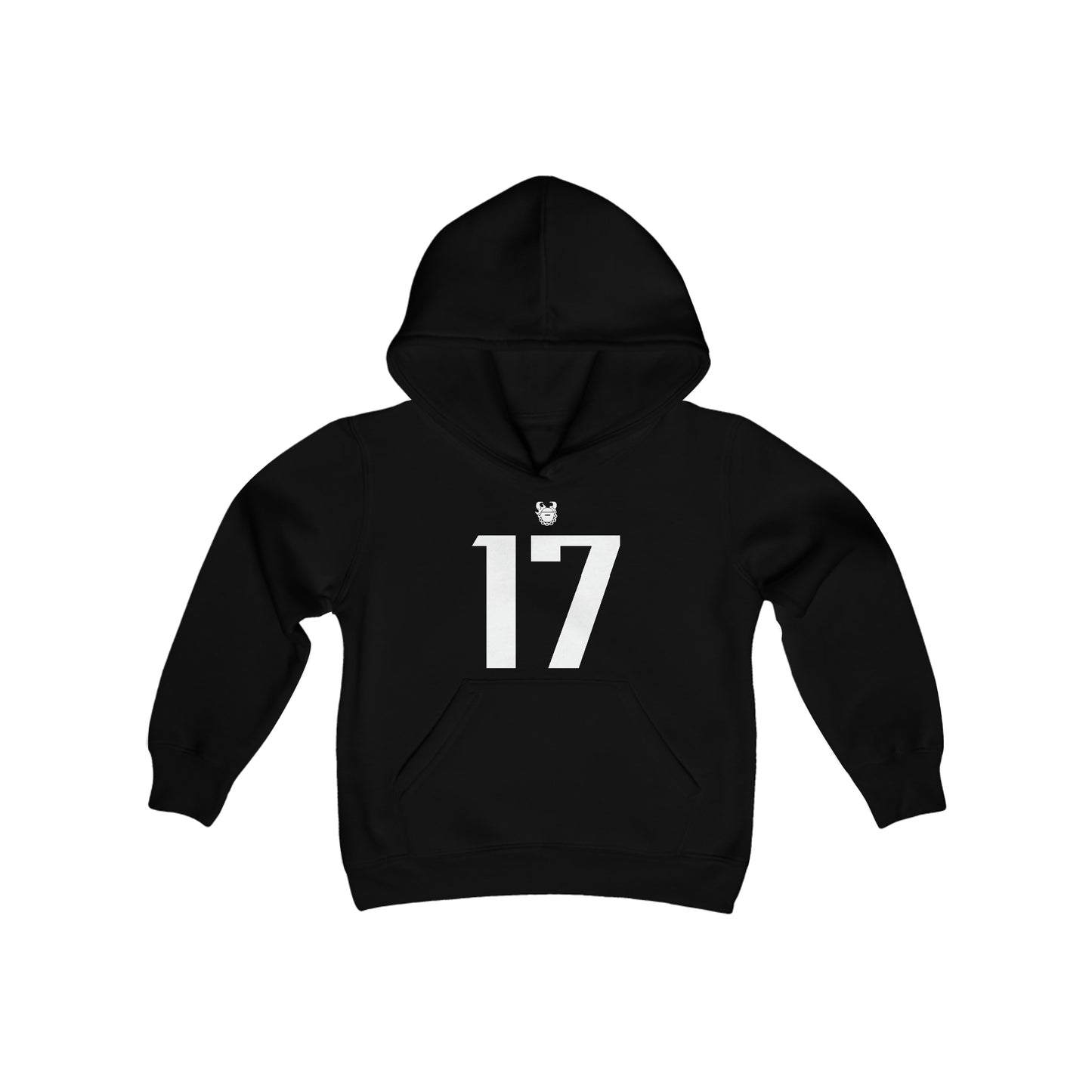 Youth Heavy Blend Hoodie - Jersey #17