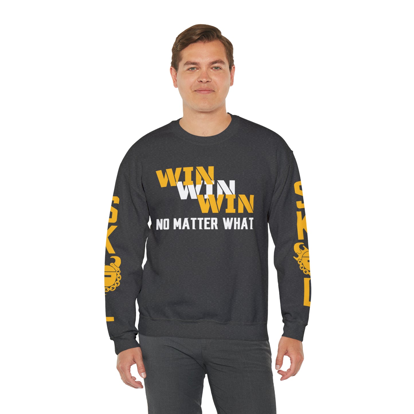 Unisex Heavy Blend™ Crewneck - No Matter What + The Original (Sleeves)