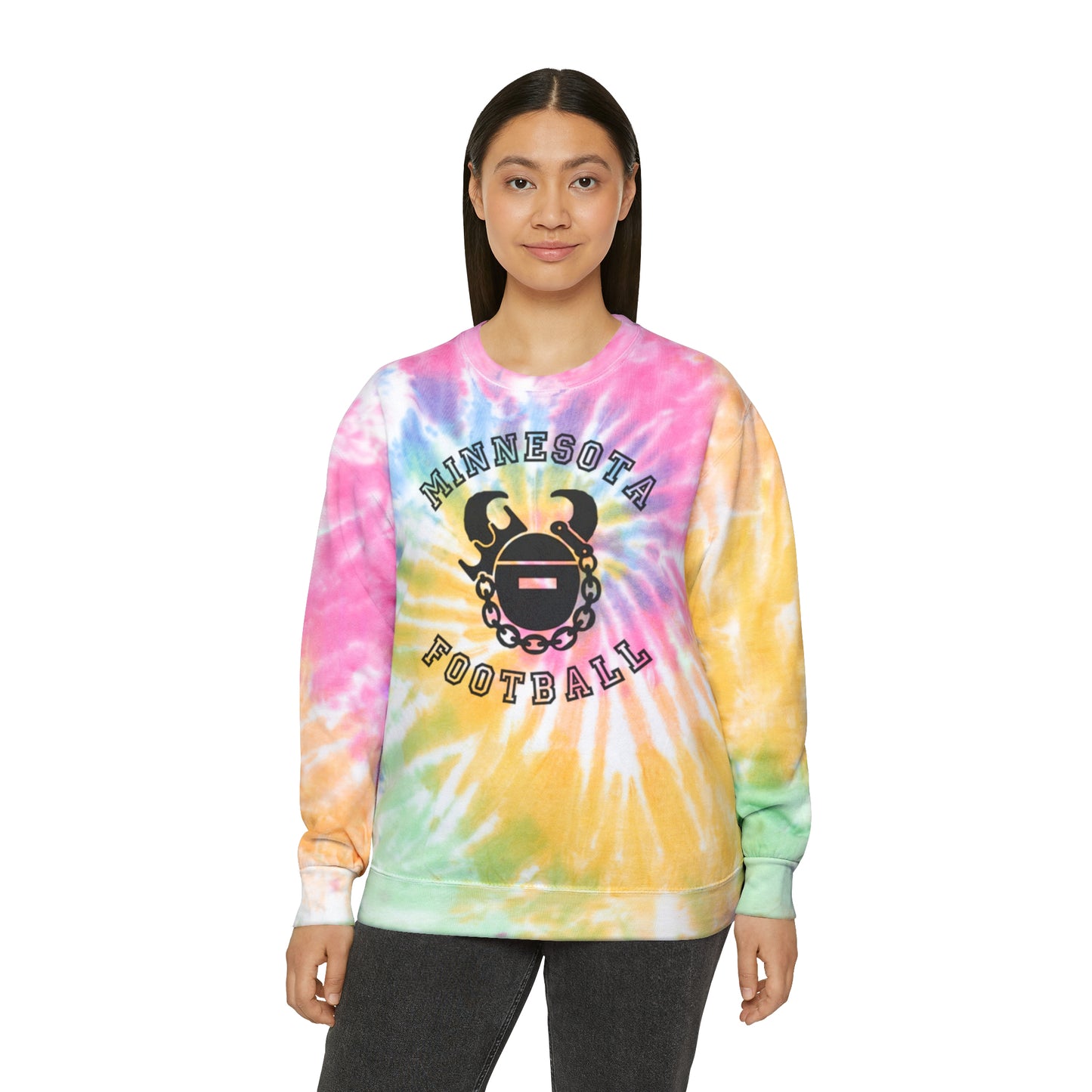 Tie-Dye Crewneck - Minnesota Football