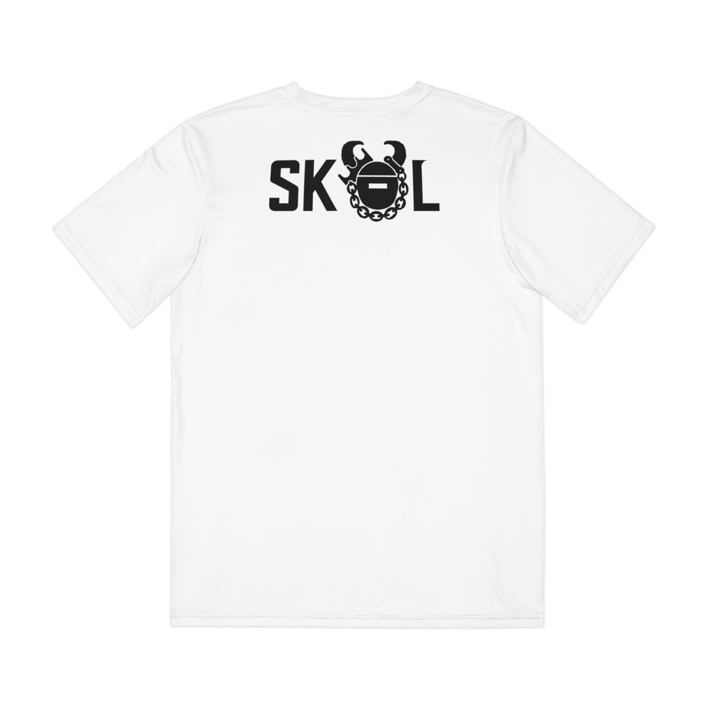 Men's Polyester Tee - White - Sunday FUNday