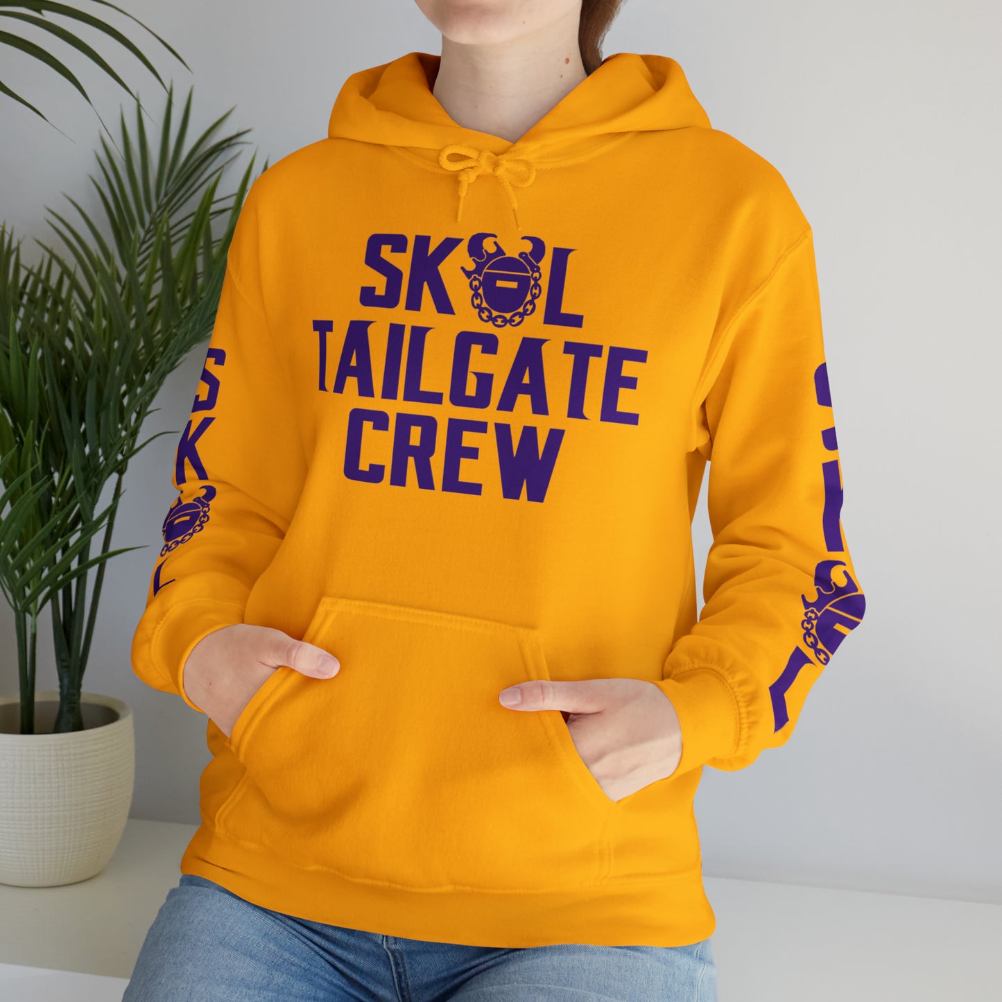Unisex Heavy Blend™ Hooded Sweatshirt - Tailgate Crew + Original (Sleeves)