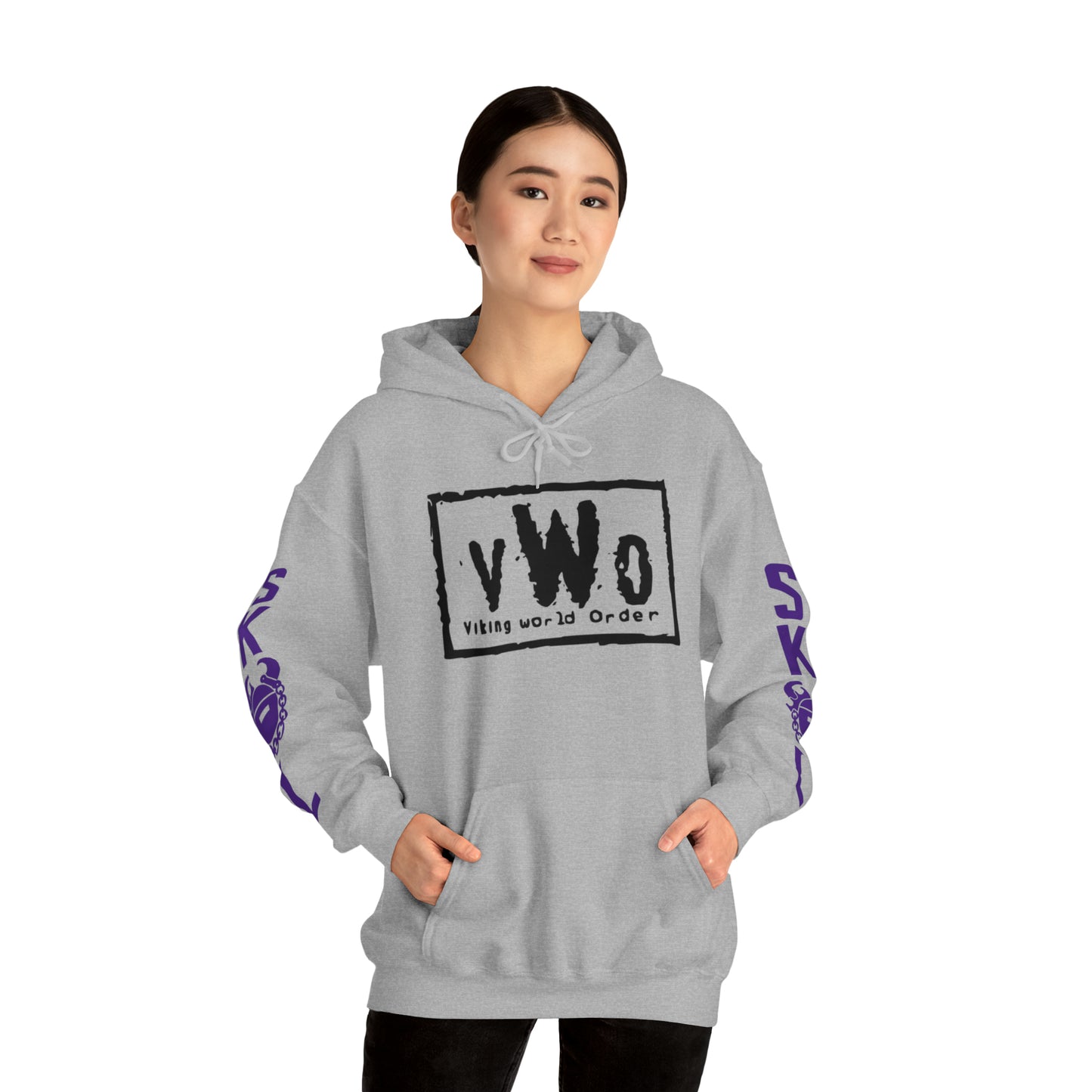 Unisex Heavy Blend™ Hooded Sweatshirt - VWO (Framed) + Original (Sleeves)
