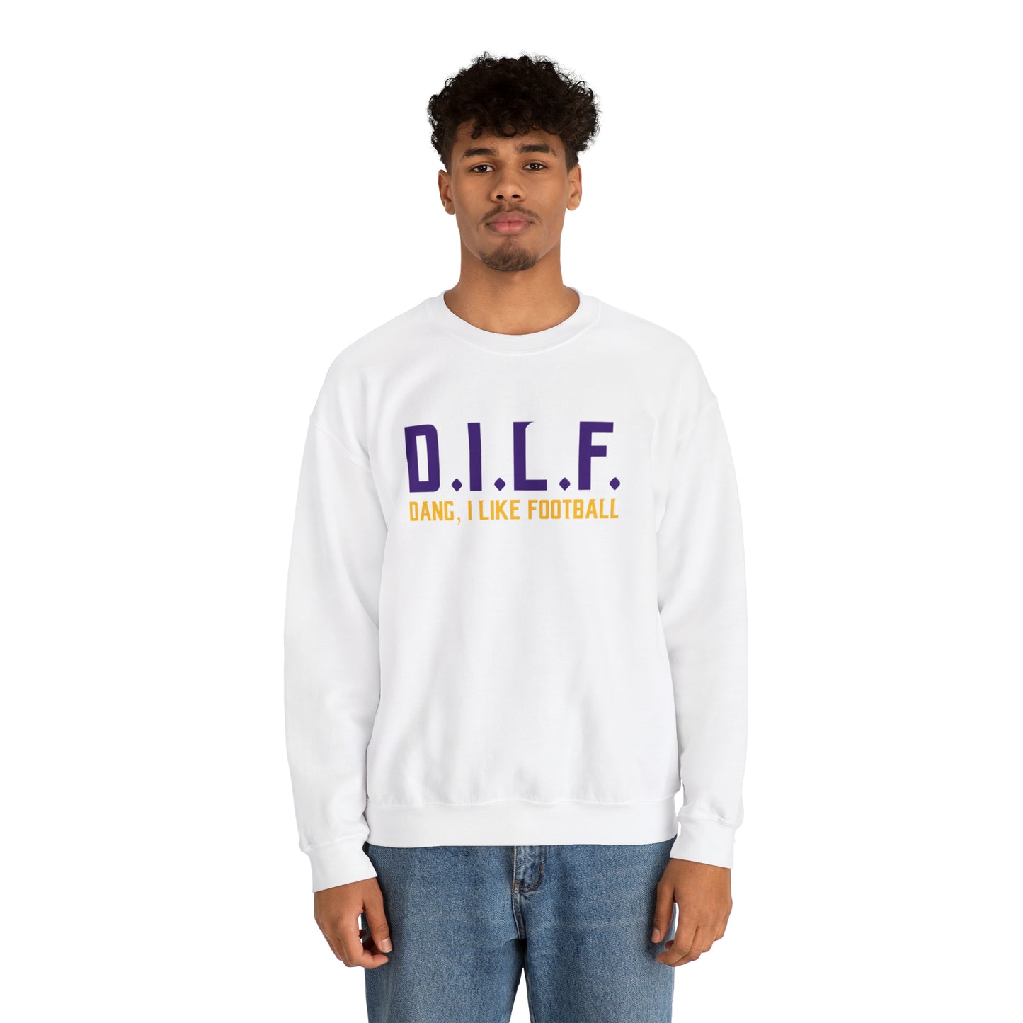 Unisex Heavy Blend™ Crewneck - D.I.L.F.