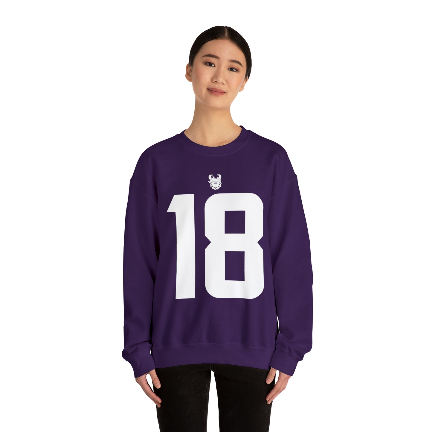 Unisex Heavy Blend™ Crewneck - Jersey #18