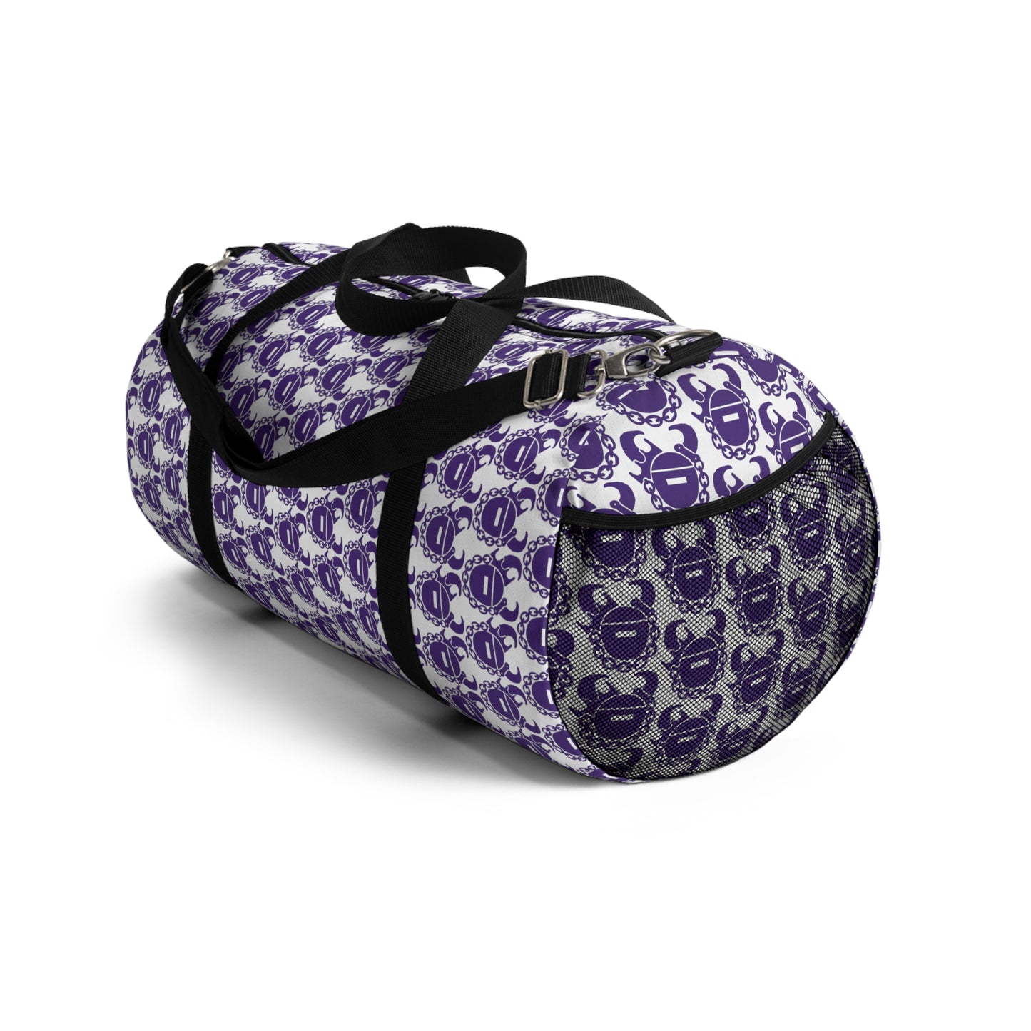 Duffel Bag - White/Purple Helmets - Vikes