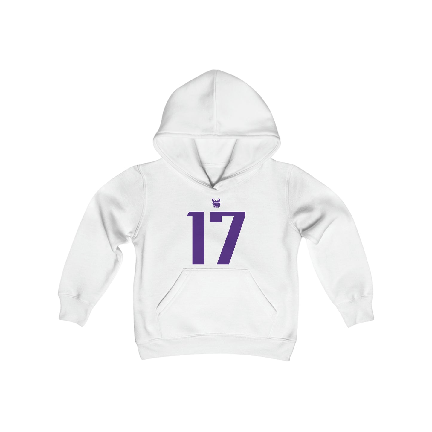 Youth Heavy Blend Hoodie - Jersey #17