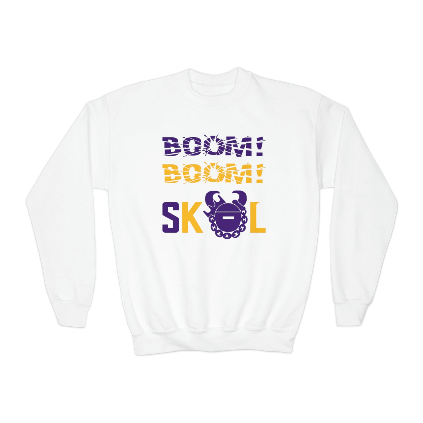 Youth Crewneck - BOOM! BOOM!