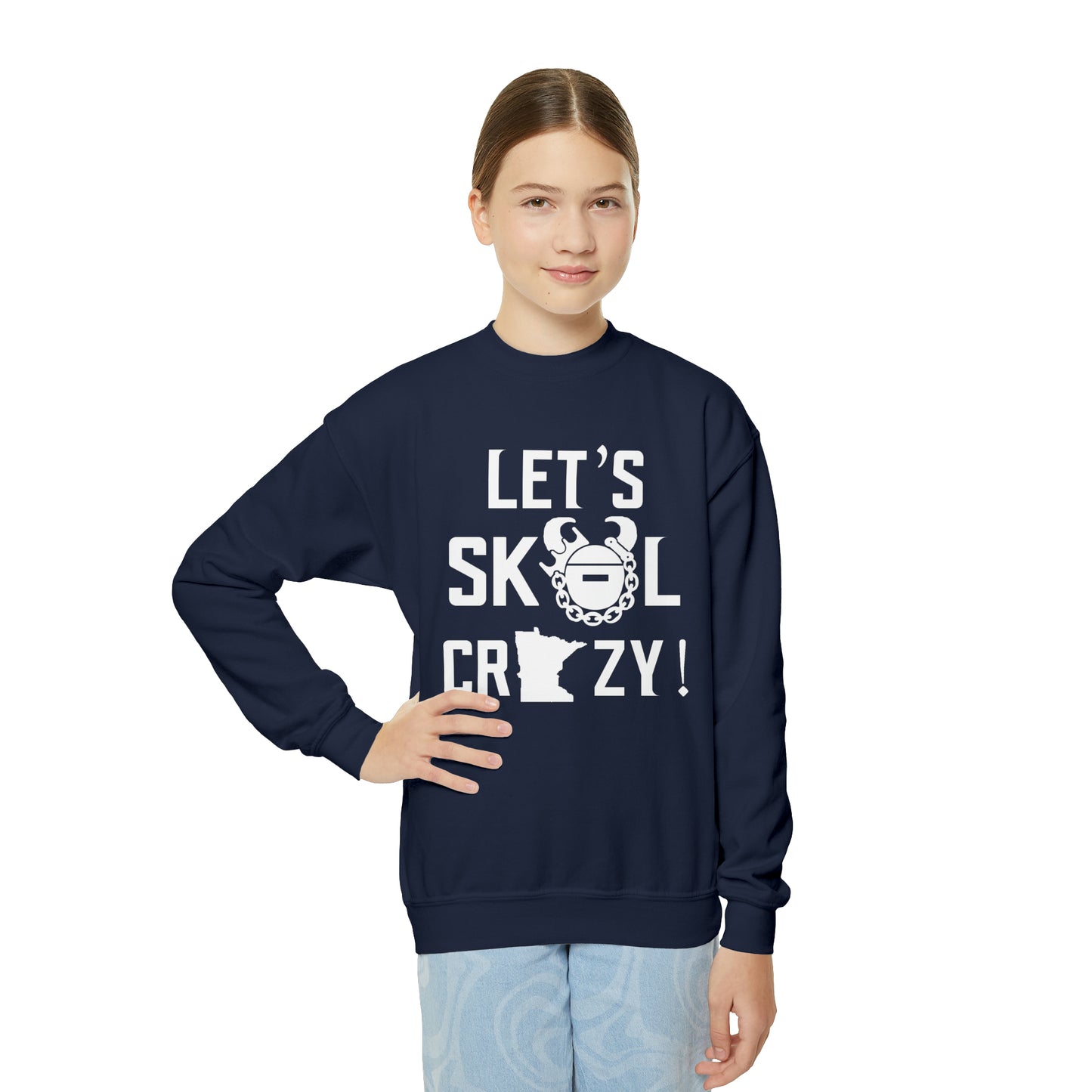 Youth Crewneck - Crazy!