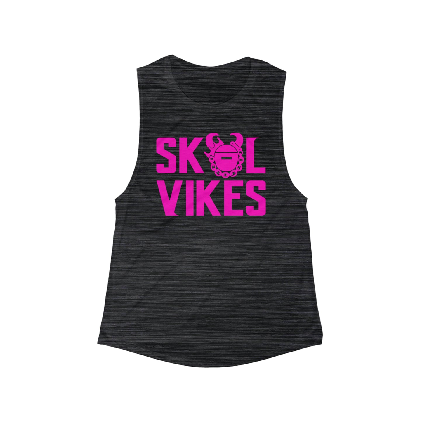 Women's Flowy Scoop Muscle Tank - Vikes