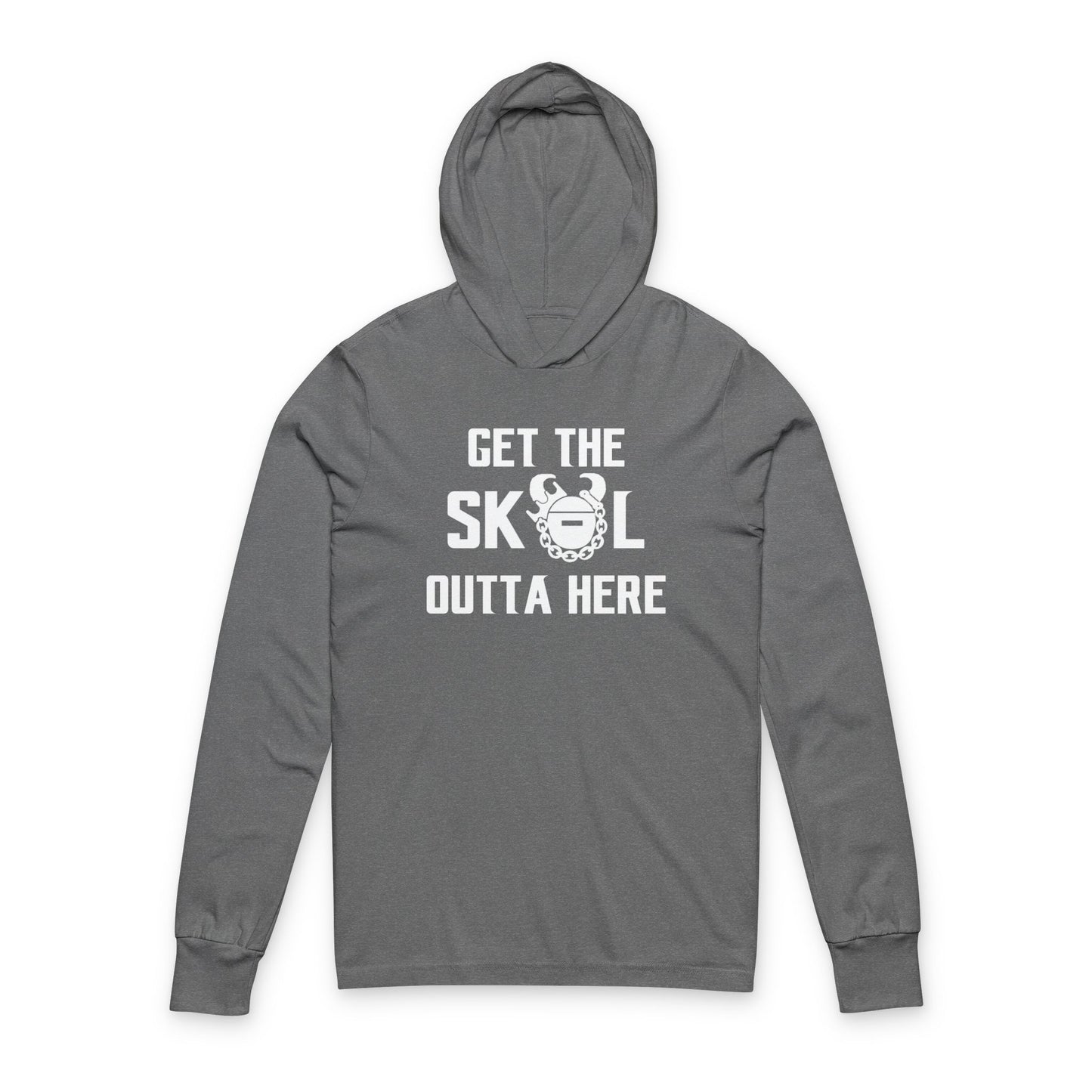 Unisex Hooded Tee - Get OUTTA Here