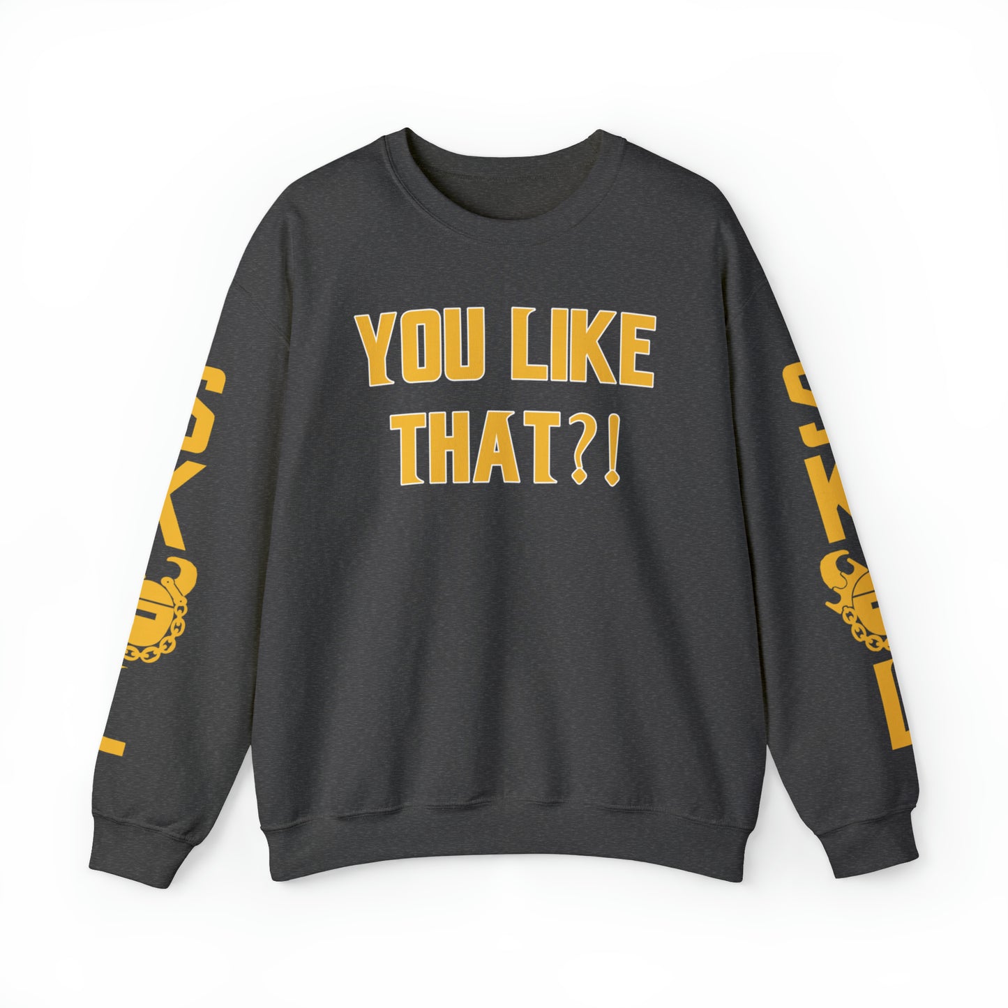 Unisex Heavy Blend™ Crewneck - YOU LIKE THAT?! + The Original (Sleeves)