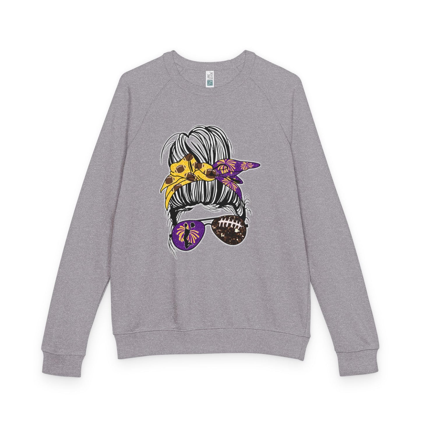 Unisex French Terry Raglan Crewneck - Girlll!