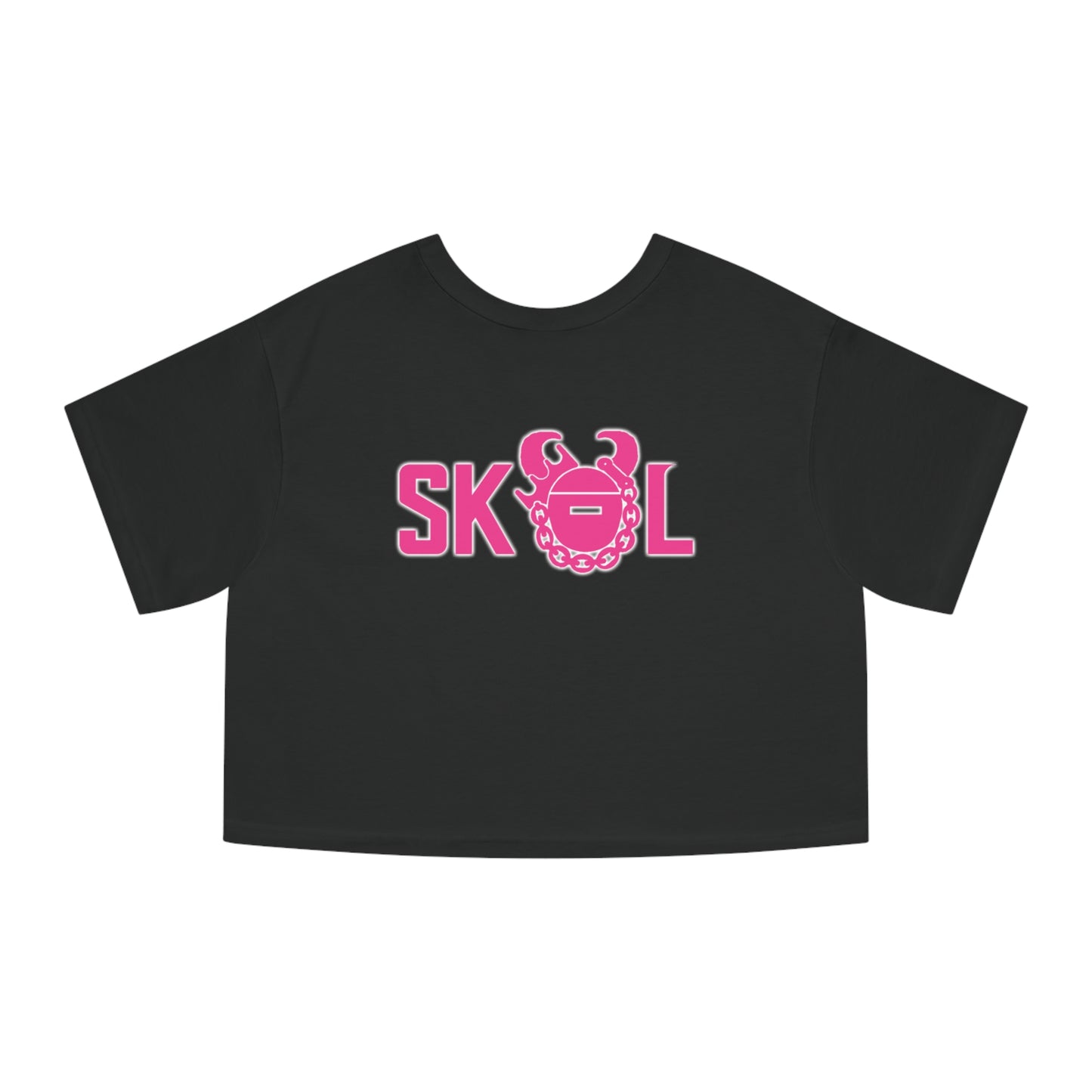 Women's Champion Heritage Cropped Top - Save the TaTas