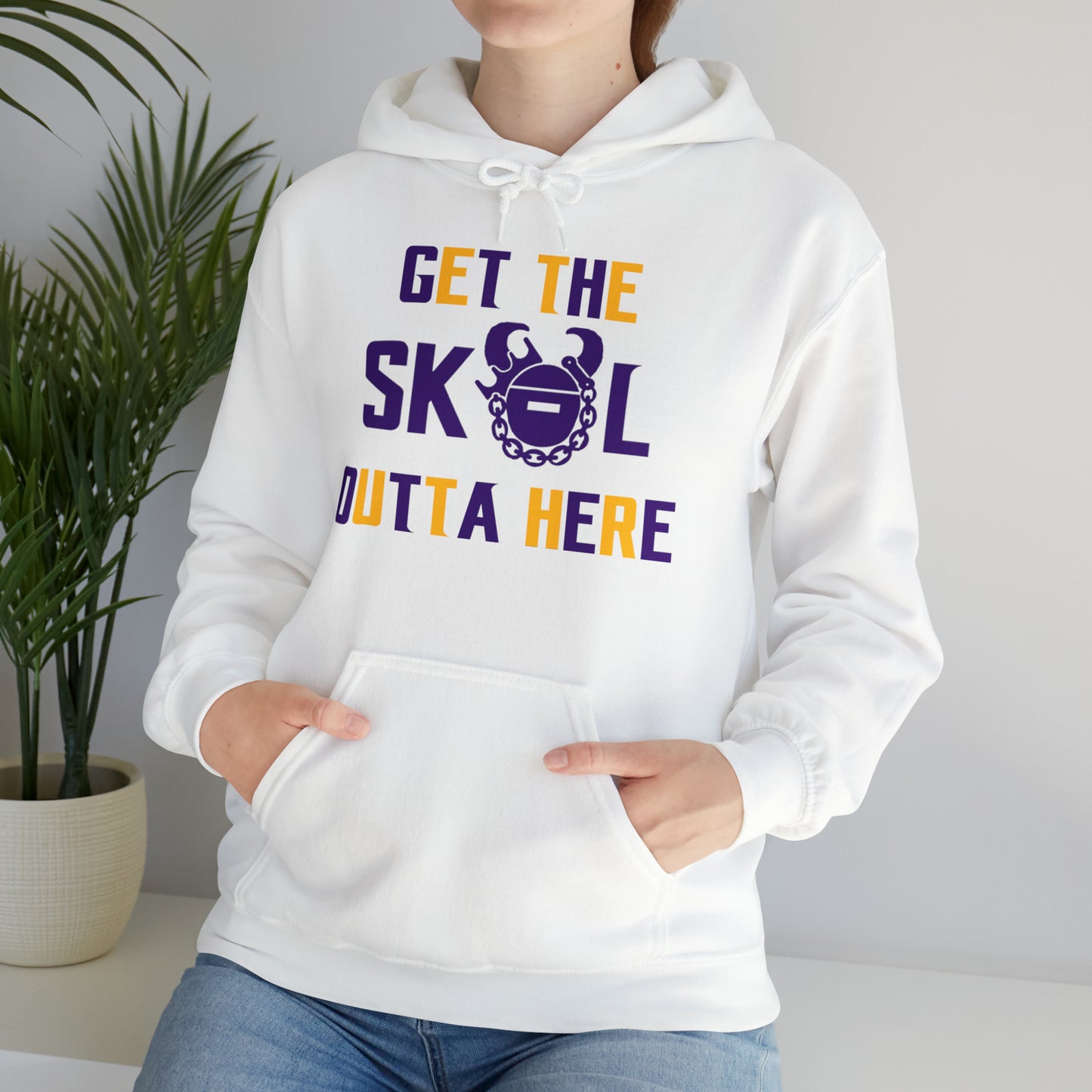 Unisex Heavy Blend™ Hoodie - Get OUTTA Here