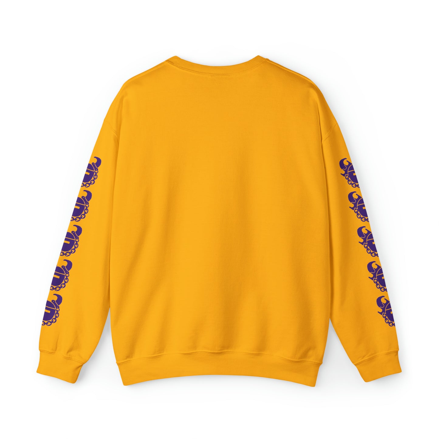 Unisex Heavy Blend™ Crewneck - Wife for Tickets + Game Day Helmet (Sleeves)
