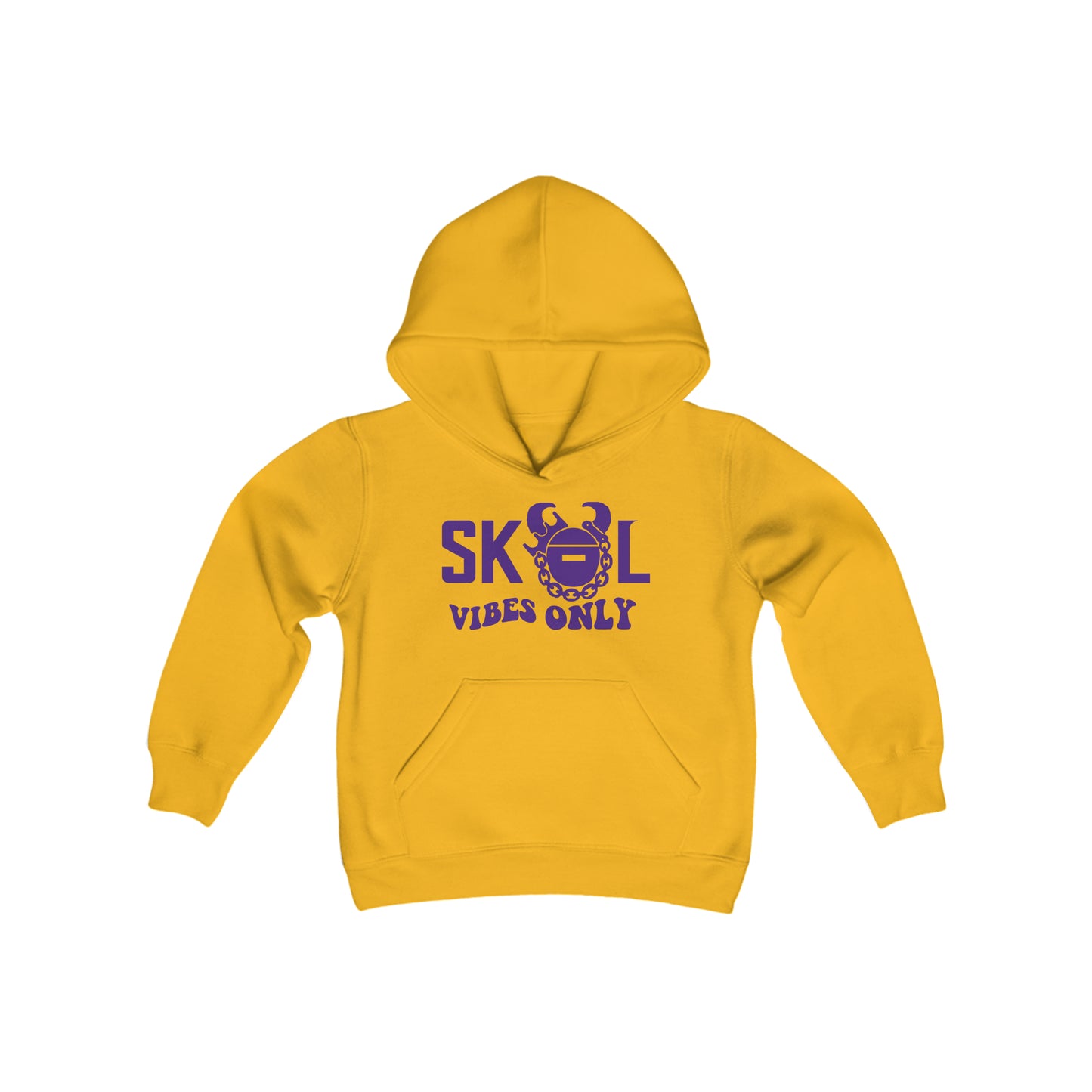 Youth Heavy Blend Hoodie - Good Vibes Only