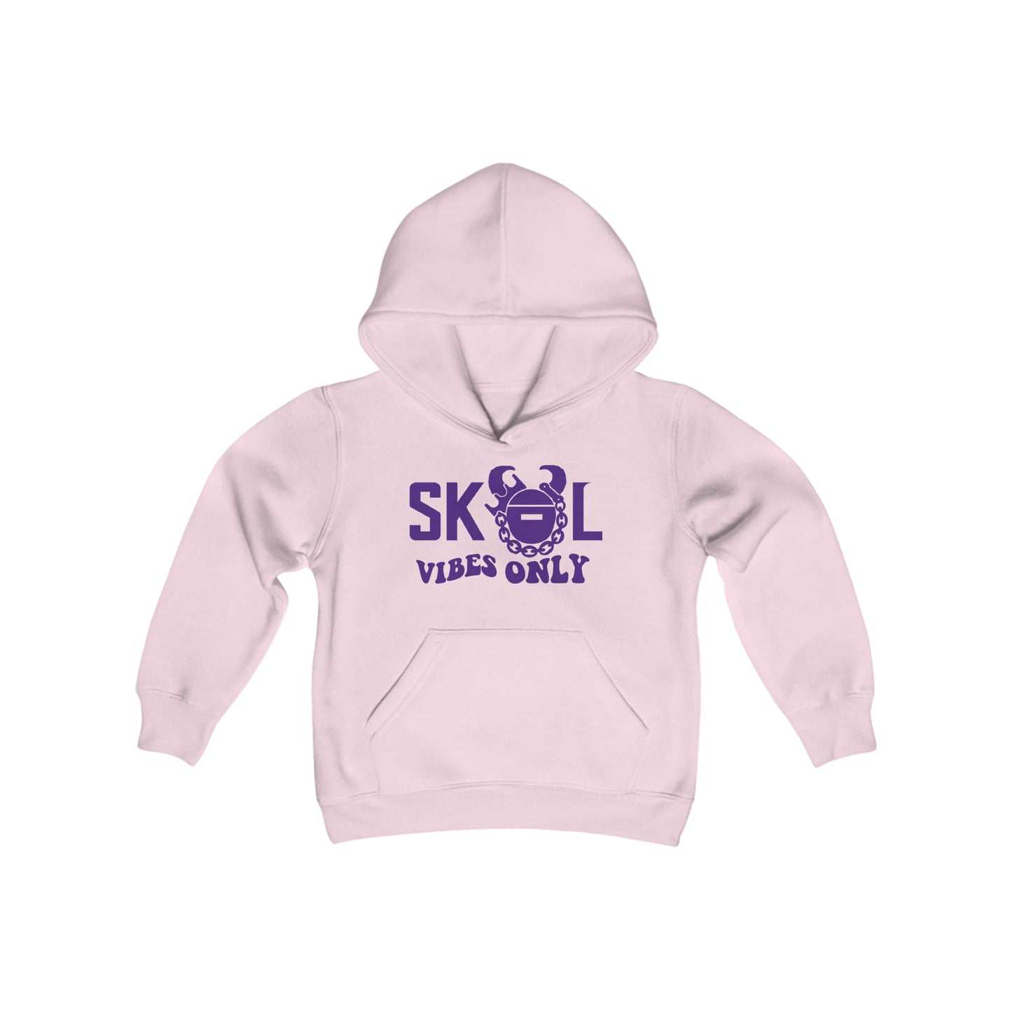 Youth Heavy Blend Hoodie - Good Vibes Only