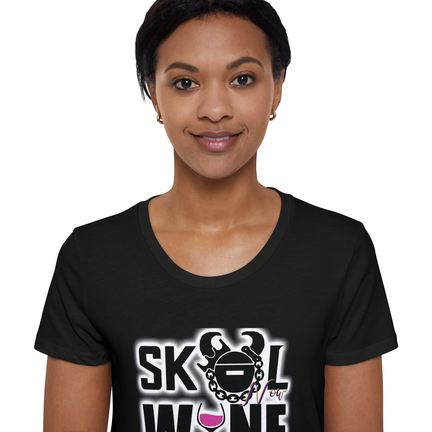 Women's Organic T - WINE later