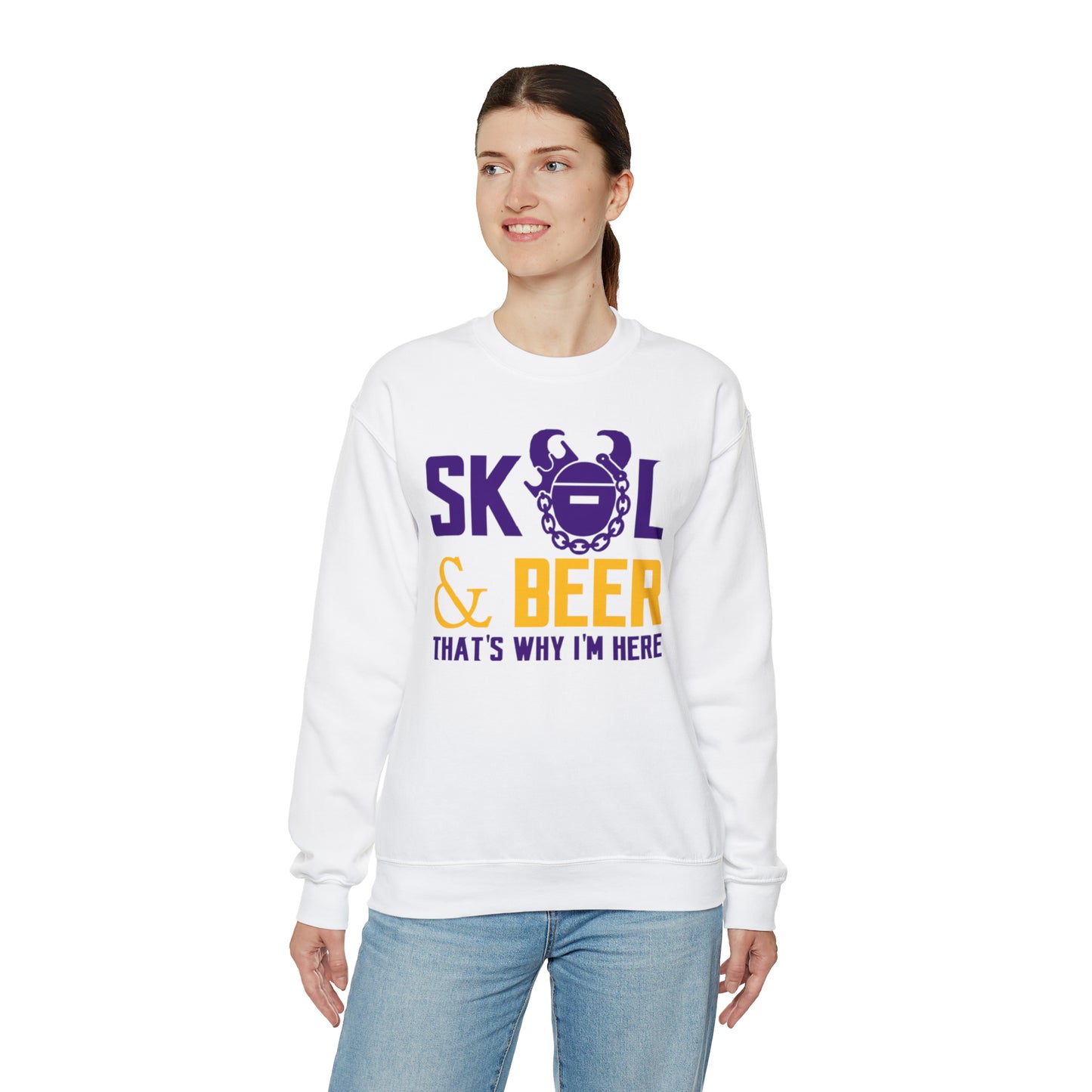 Unisex Heavy Blend™ Crewneck - & BEER