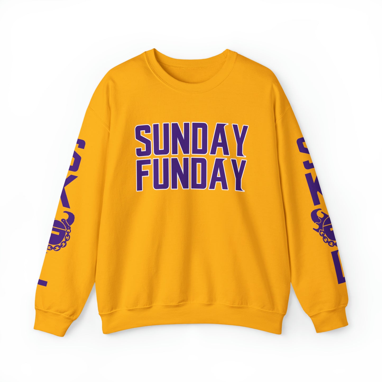 Unisex Heavy Blend™ Crewneck - SUNDAY FUNDAY + The Original (Sleeves)
