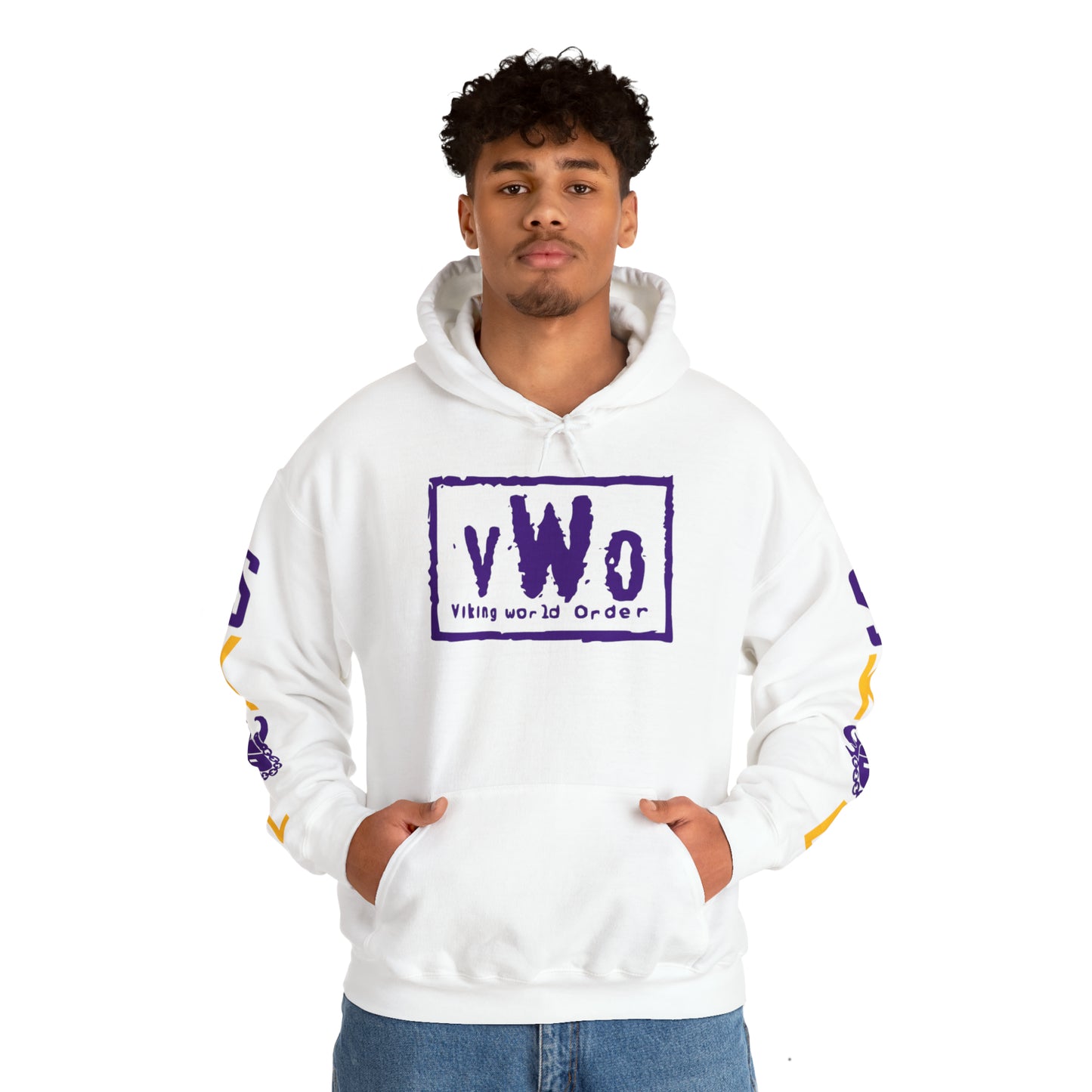 Unisex Heavy Blend™ Hooded Sweatshirt - VWO (Framed) + Original (Sleeves)
