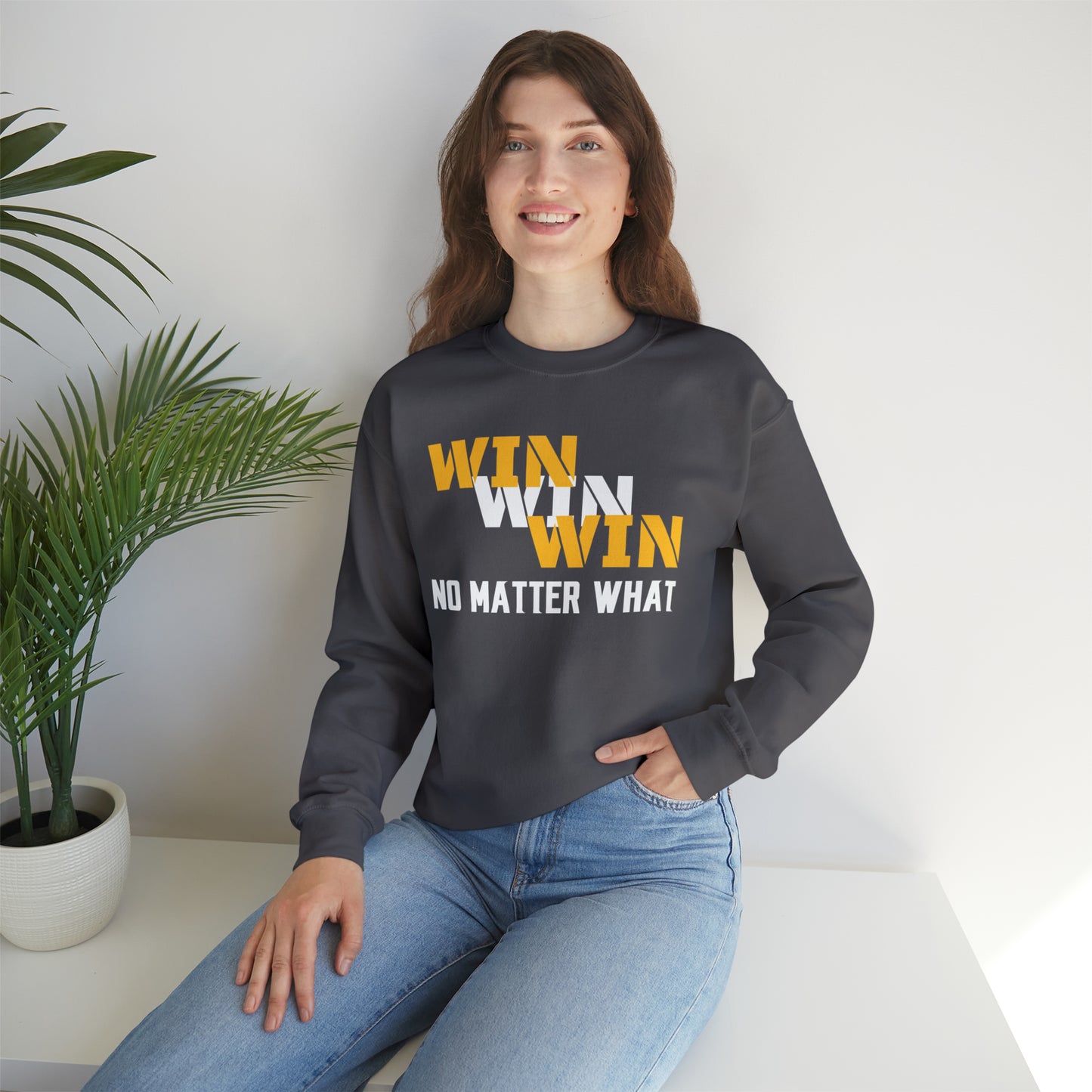Unisex Heavy Blend™ Crewneck - No Matter What