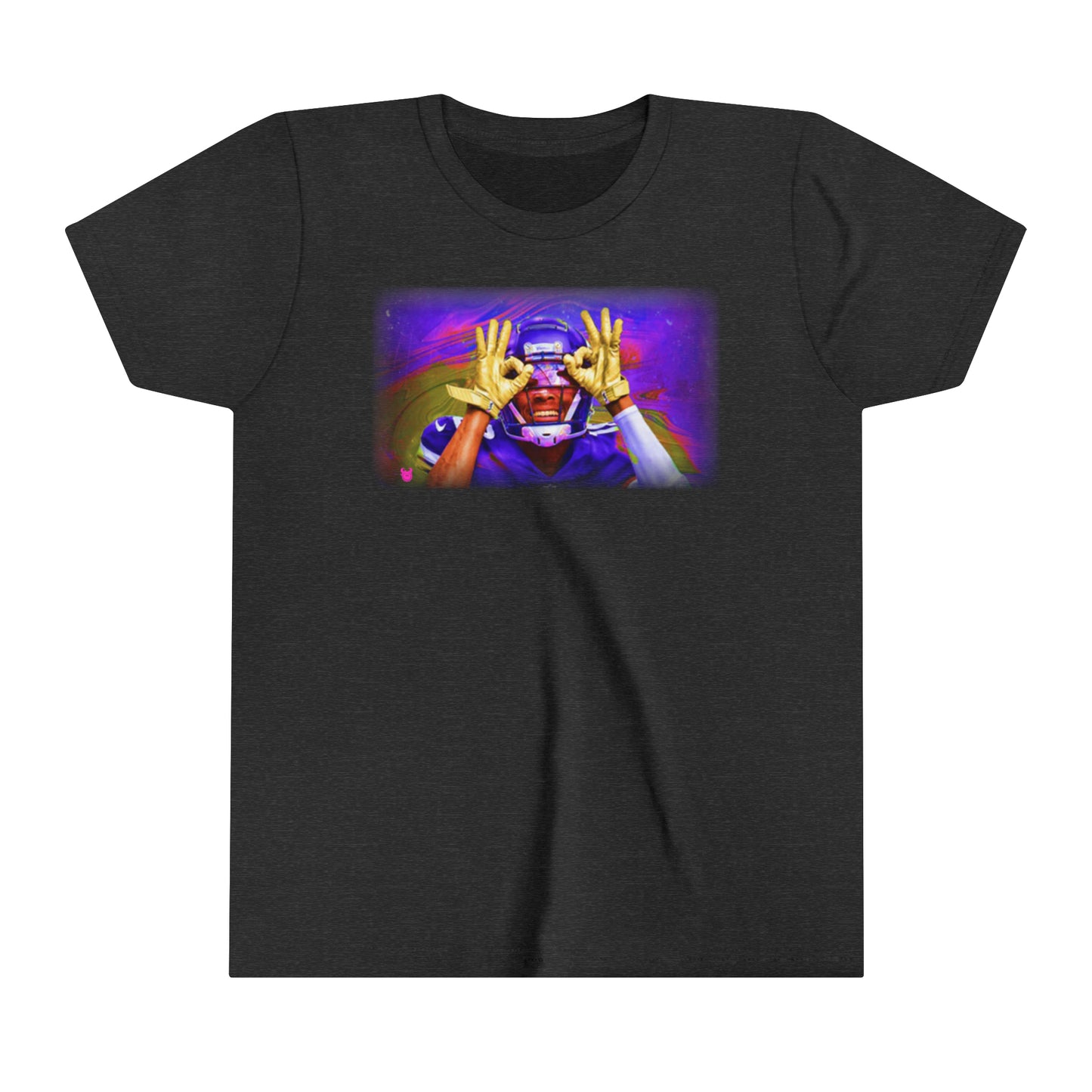 Youth T-Shirt - Justin Jefferson - Griddy (Color Blast)