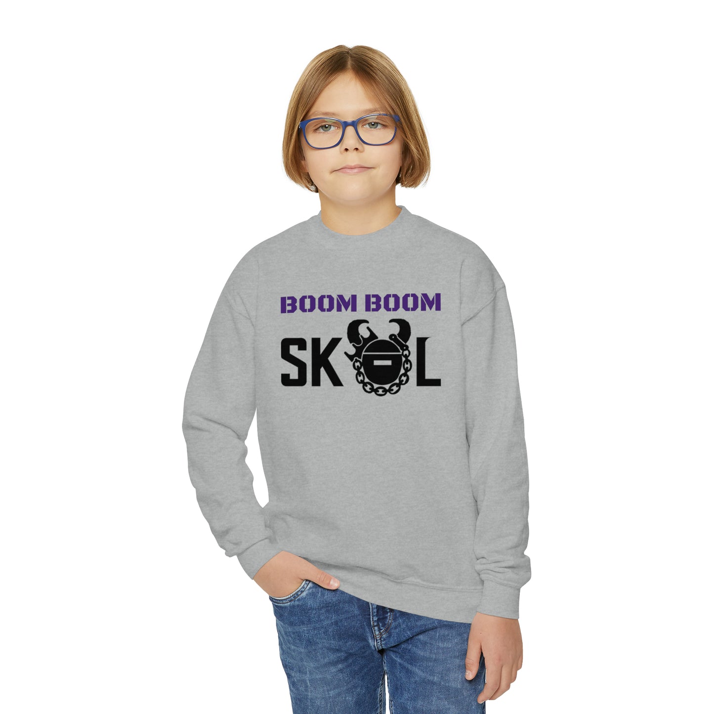 Youth Crewneck - BOOM BOOM