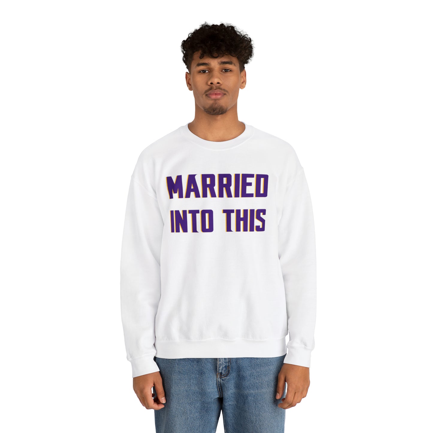 Unisex Heavy Blend™ Crewneck - Married Into This