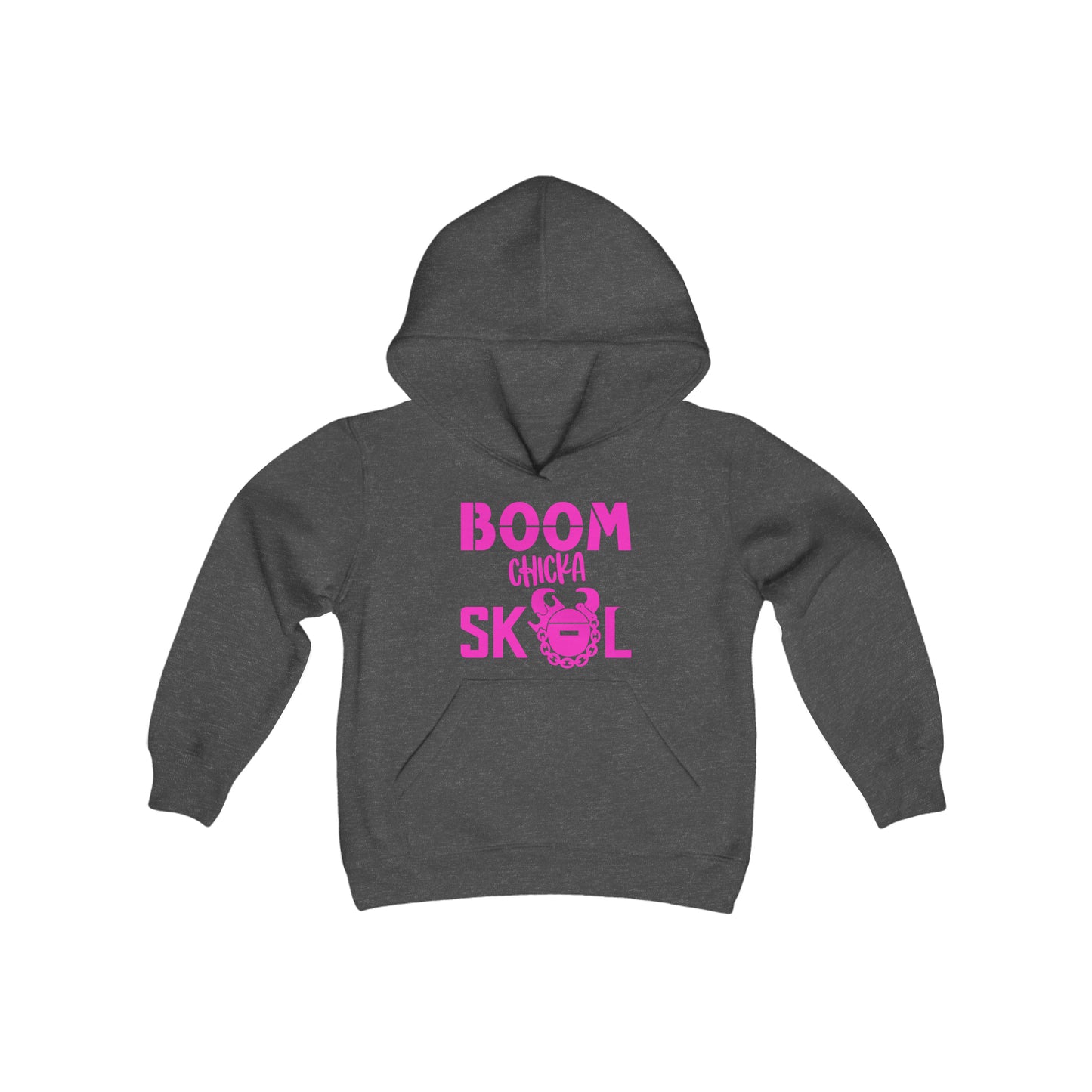 Youth Heavy Blend Hoodie - BOOM chicka