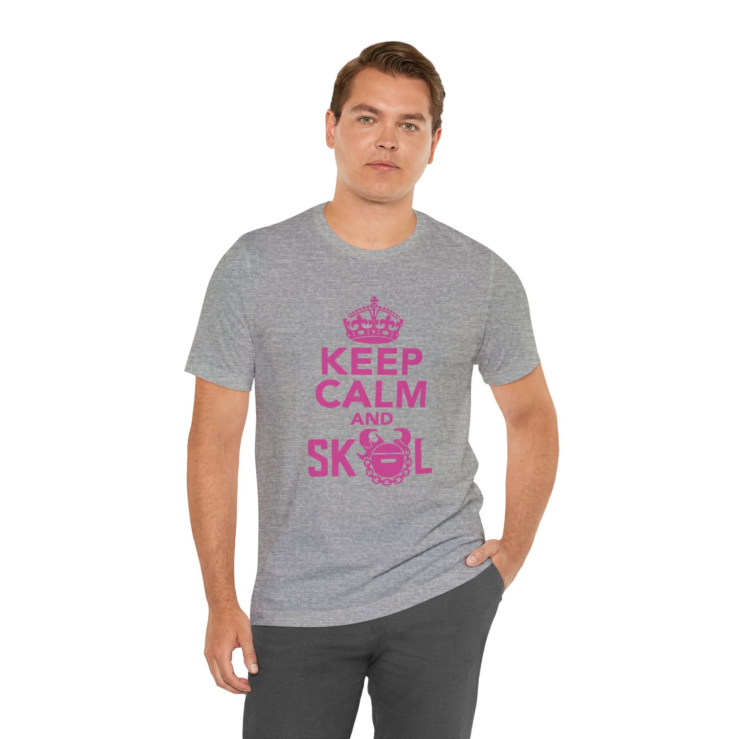 Unisex Jersey Short Sleeve Tee - Keep Calm
