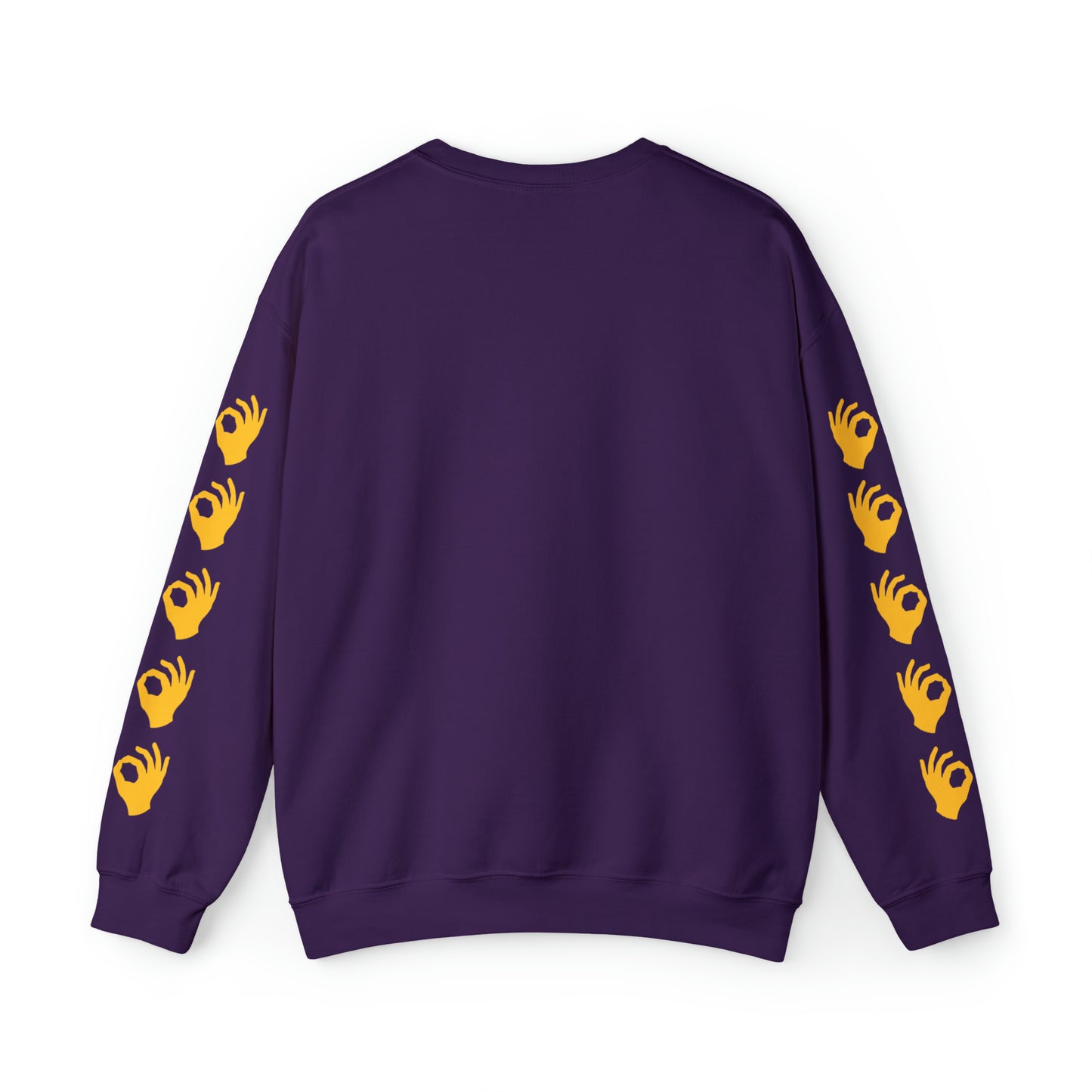 Unisex Heavy Blend™ Crewneck - Griddy Dance + Hands (Sleeves)