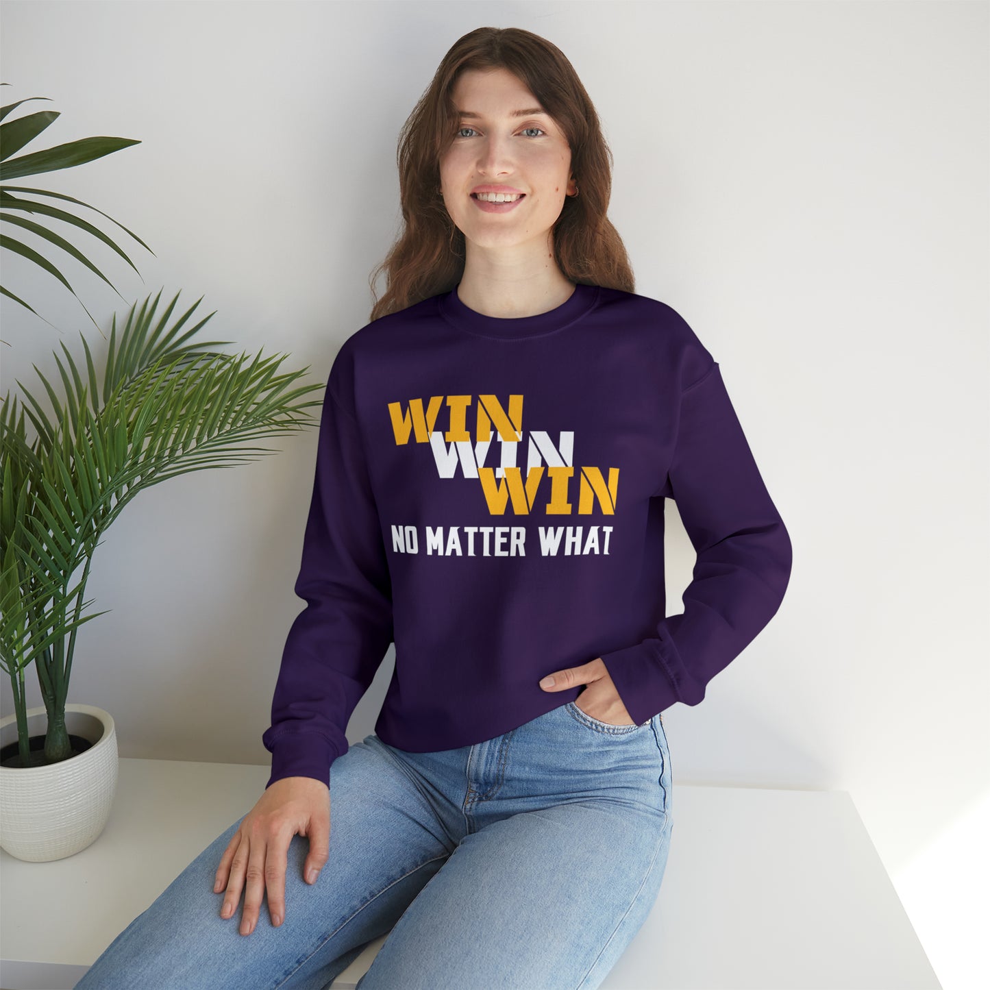Unisex Heavy Blend™ Crewneck - No Matter What