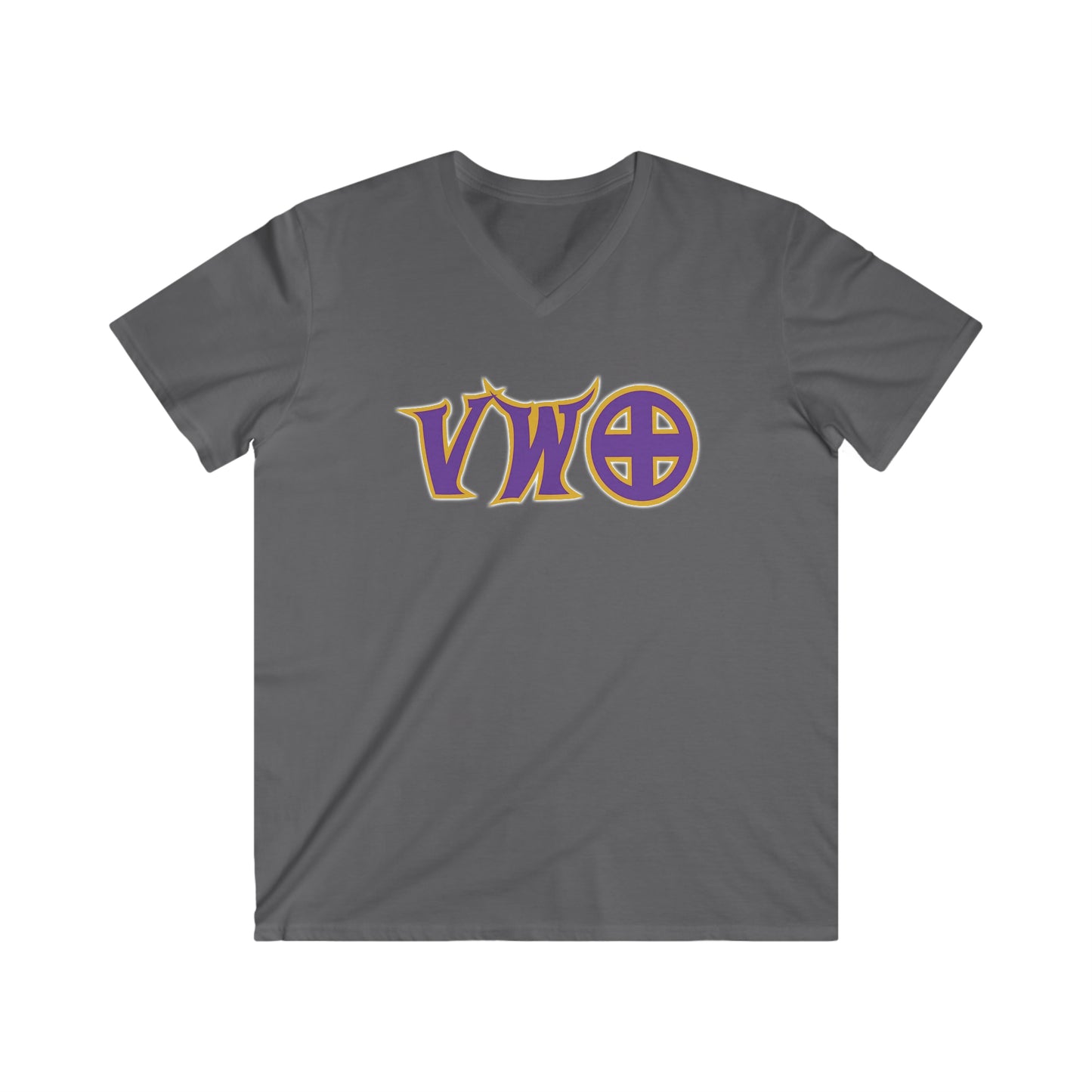 Men's Fitted V-Neck Short Sleeve - V-W-O