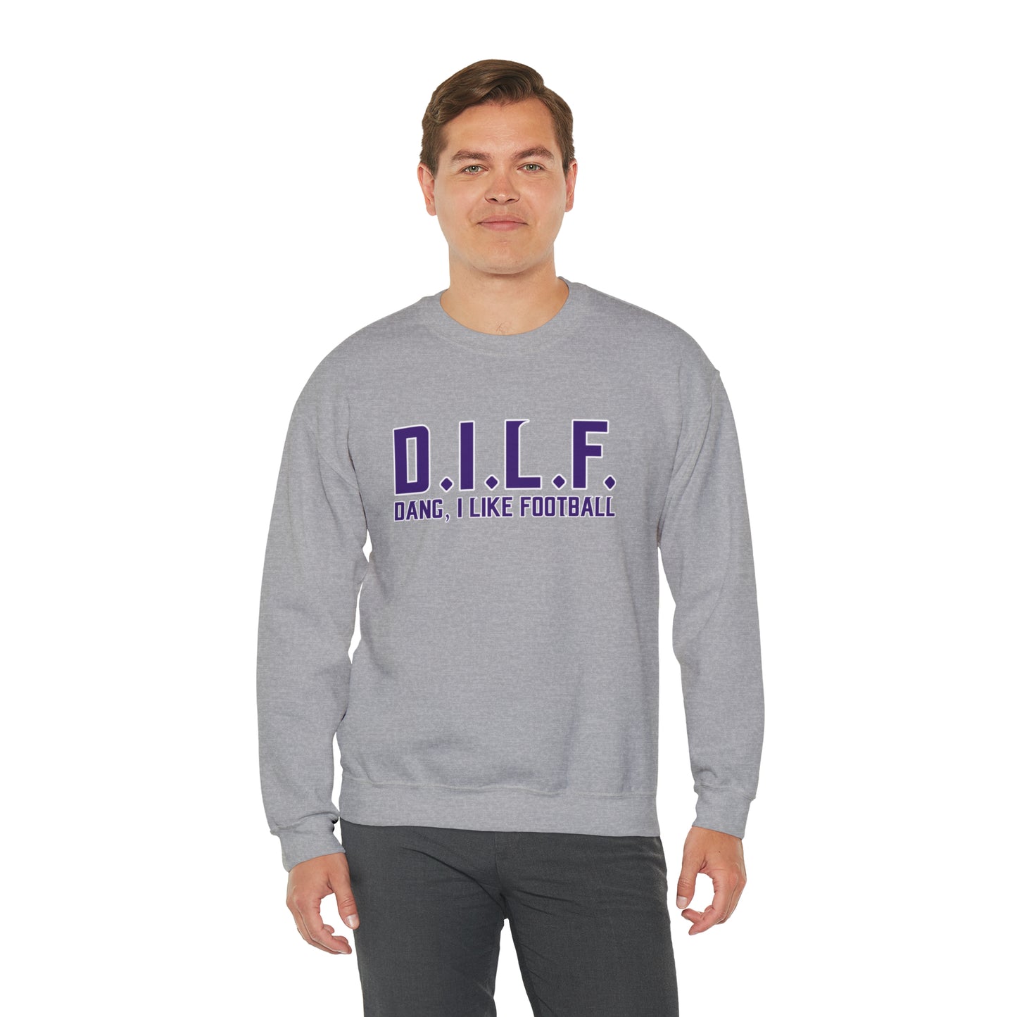 Unisex Heavy Blend™ Crewneck - D.I.L.F.