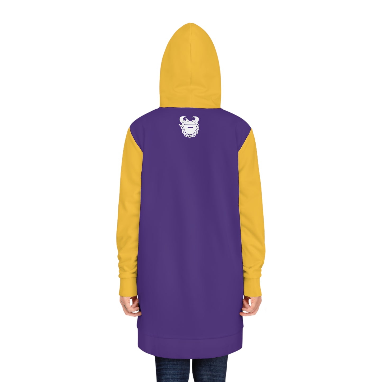 Hoodie Dress - Purple/Gold - Eat. Sleep. Repeat.