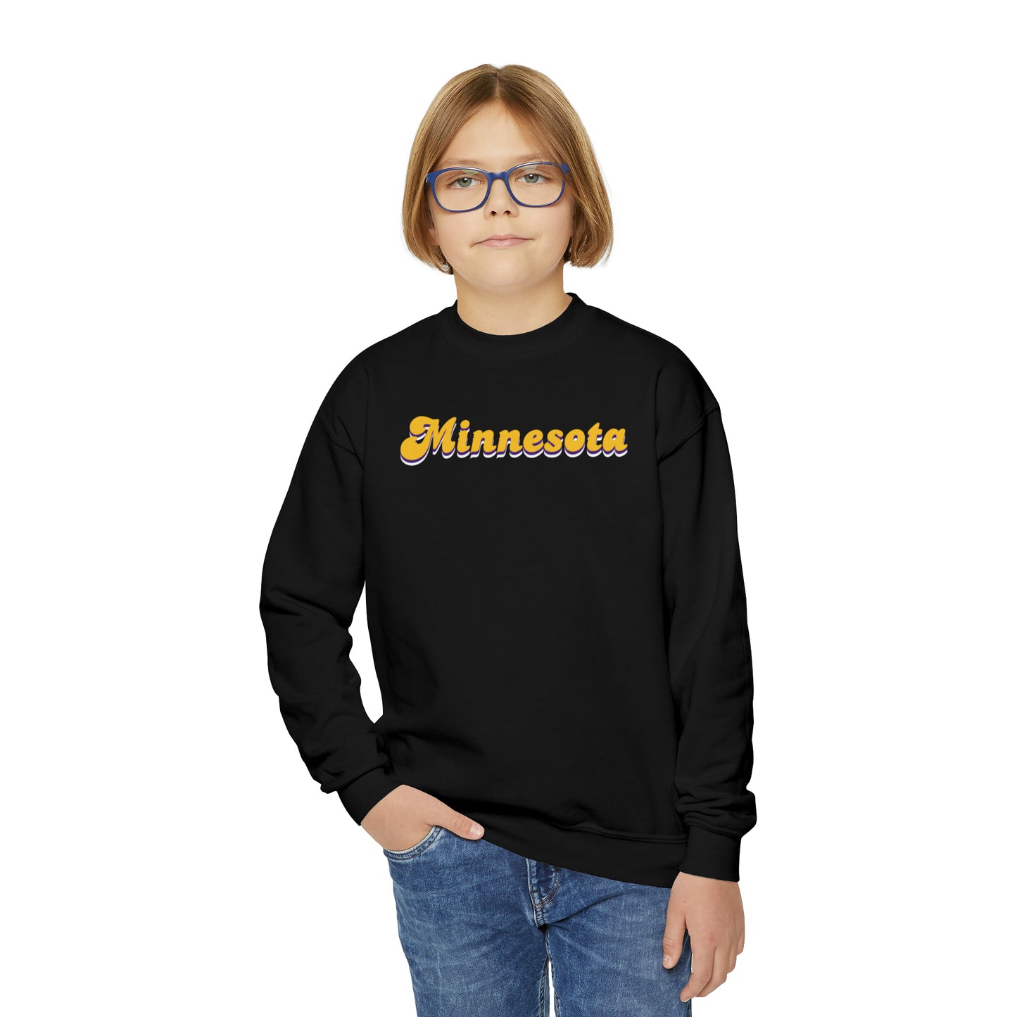 Youth Crewneck - Minnesota (Retro)