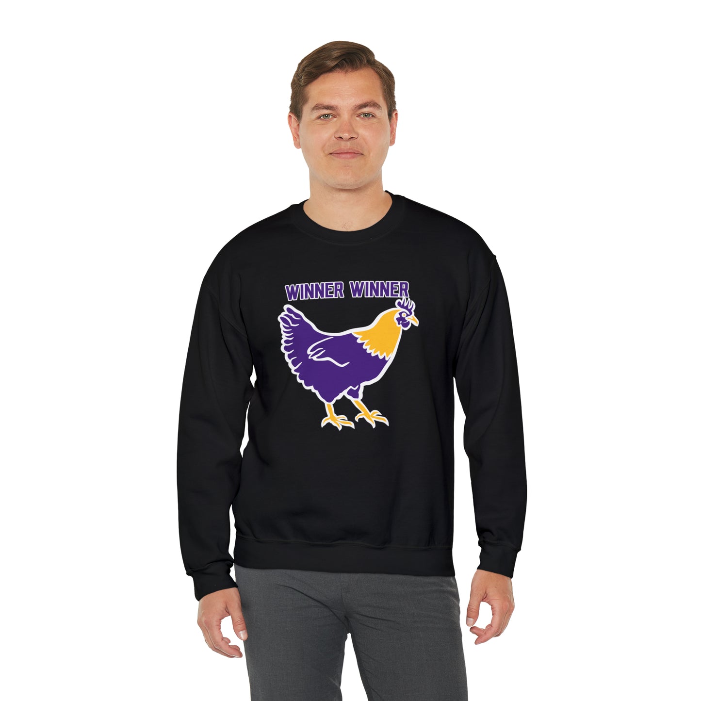Unisex Heavy Blend™ Crewneck - Winner Winner Chicken Dinner