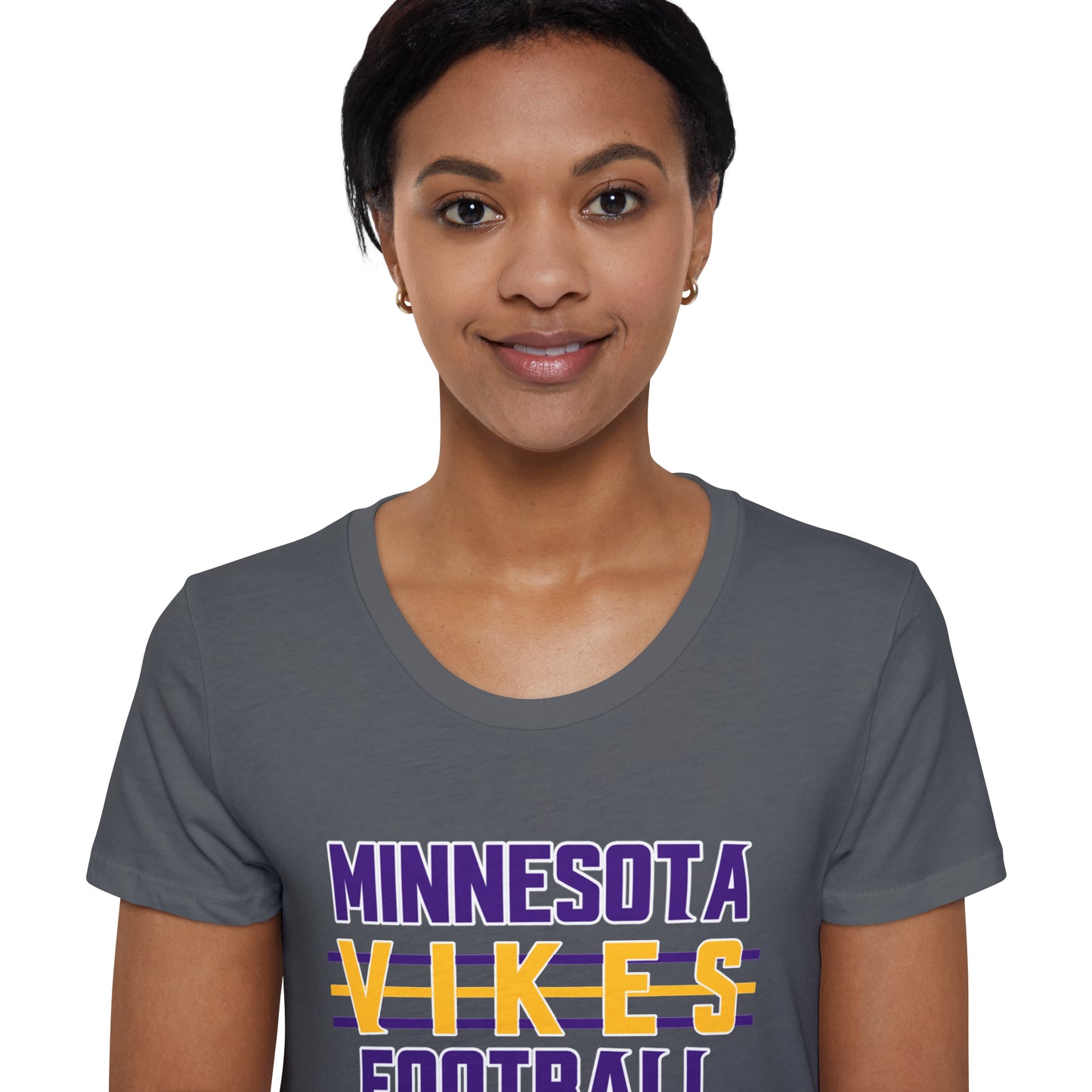 Women's Organic T - Vikes Football